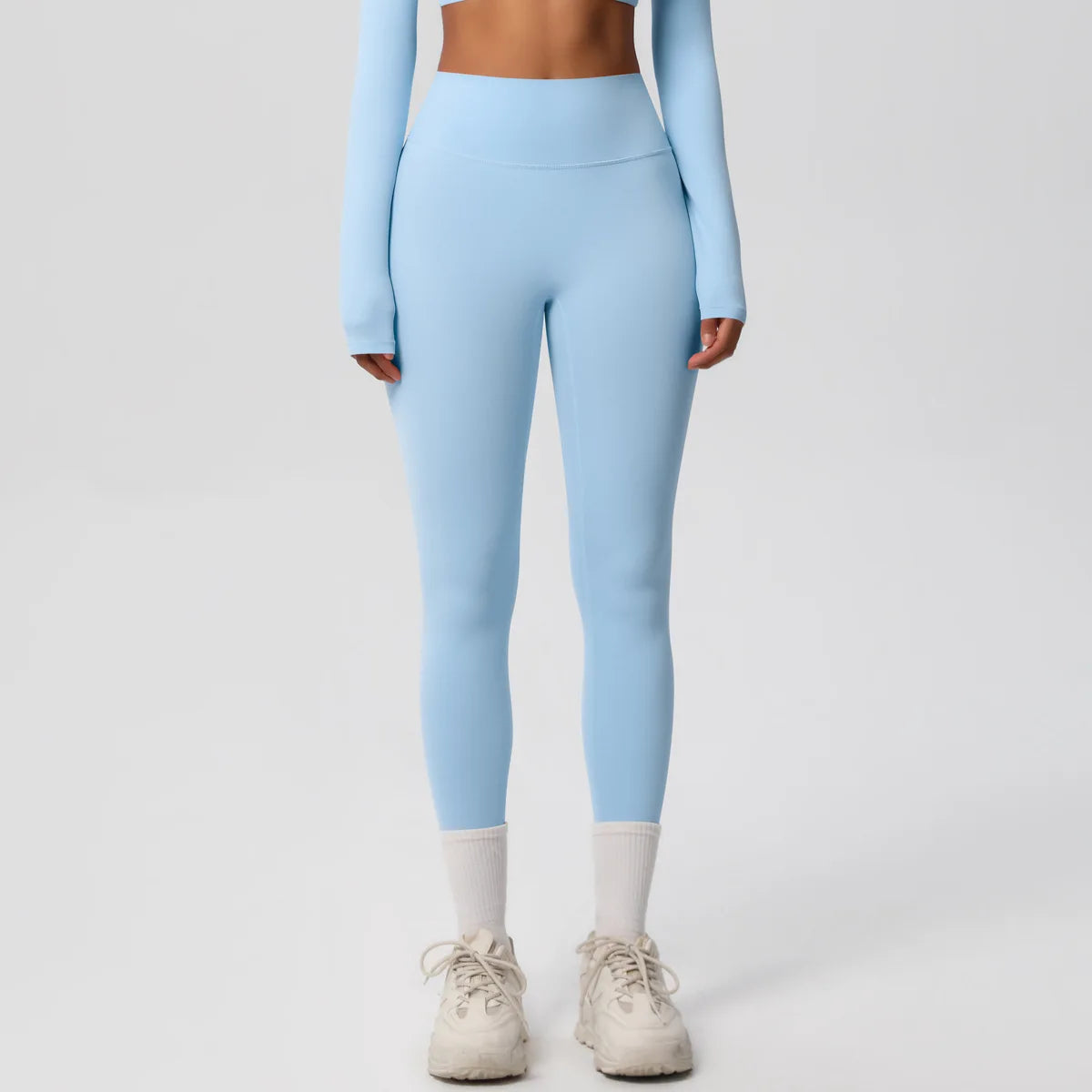 Leggings Female High Elastic Seamless Tights High Waist Butt Lift Sexy Fitness Pants Knit Slim Gym Running Yoga Leggings
