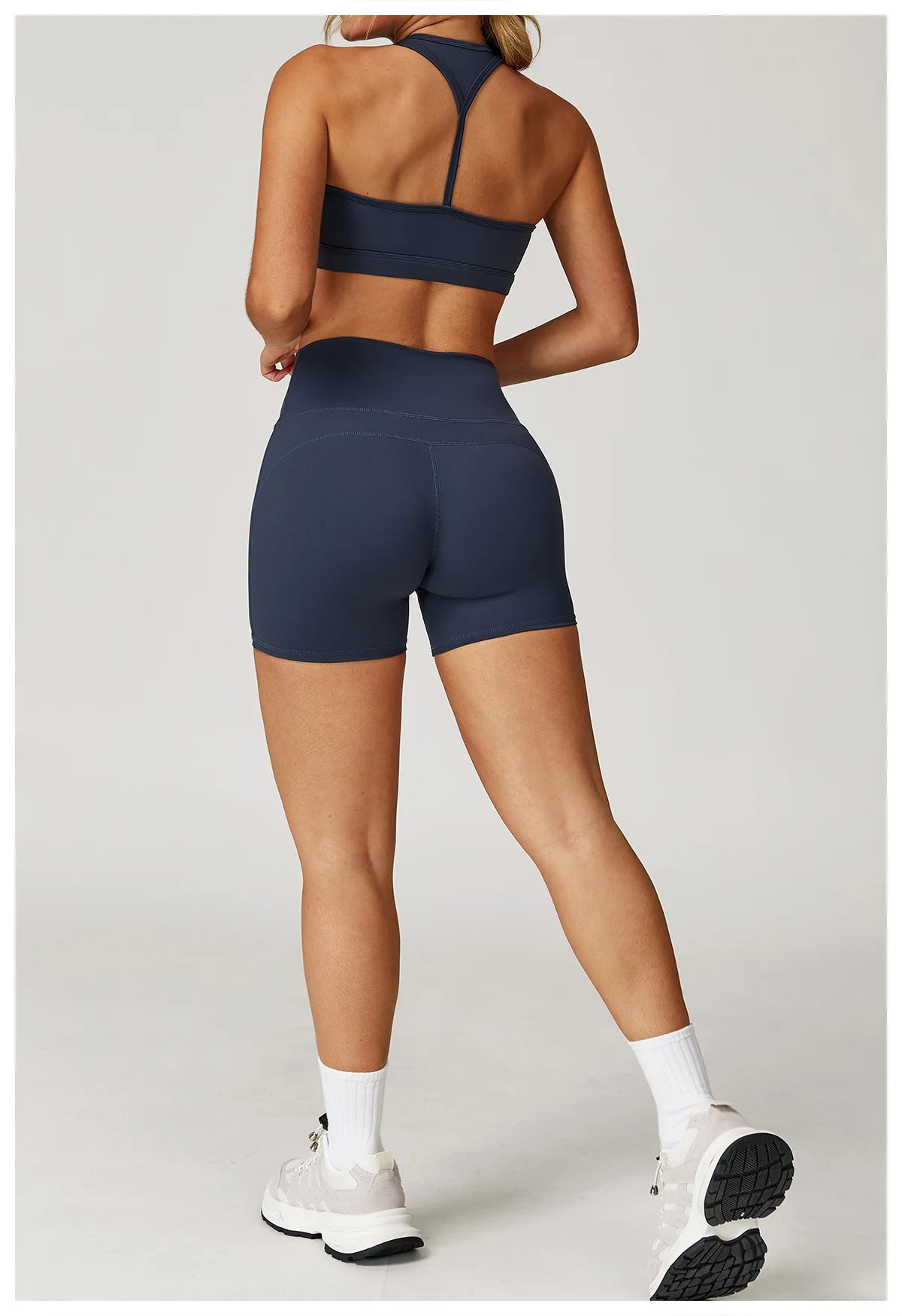 Yoga Set 2 Pieces Women Clothes Workout Outfits Fitness Sportswear Gym Tracksuit High Waist Leggings Sports Bra Athletic Wear