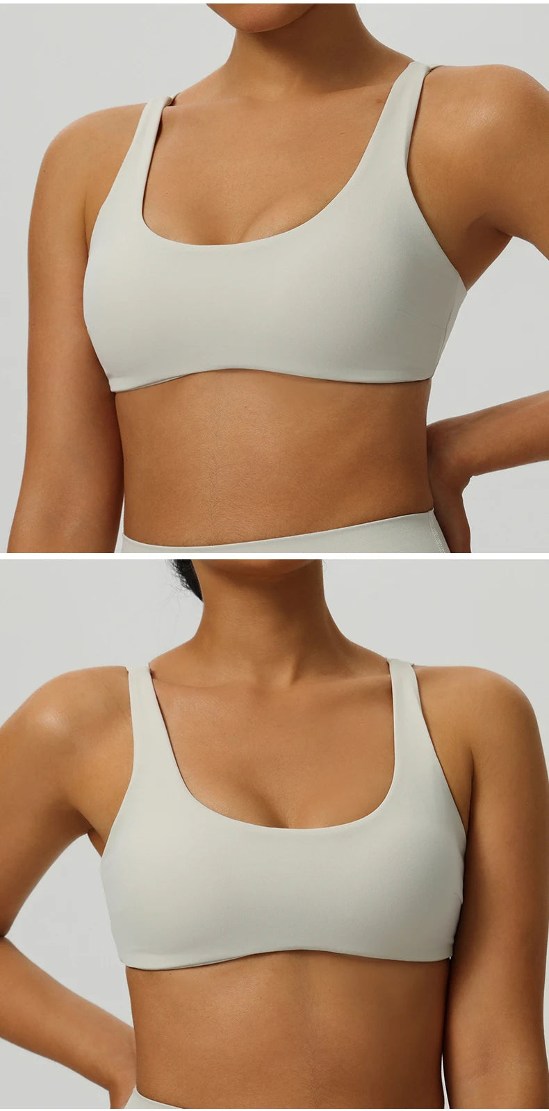 Women Tops Back Cross Strap Tank Top Push Up Underwear Running Sports Bra Breathable Soft Fitness Beauty Solid Color Yoga Bra