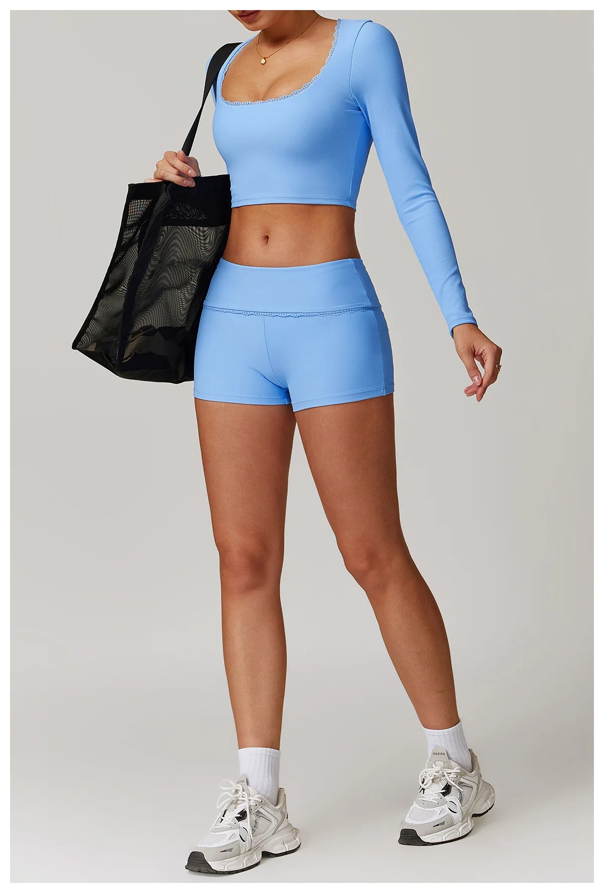 Ribbed Women Yoga Shorts High Waist Workout Shorts Fitness Yoga Lift Butt Fitness Ladies Yoga Gym Running Short Pants Sportswear