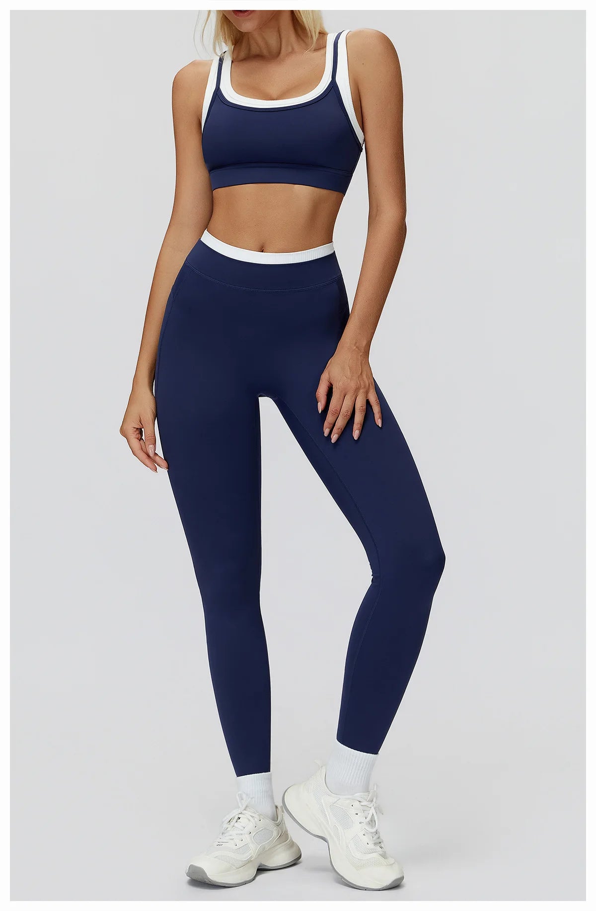 Yoga Leggings Tights Women Fitness Leggings Running Cycling Pants Breathable Sports Leggings High Waist Workout Gym Clothing