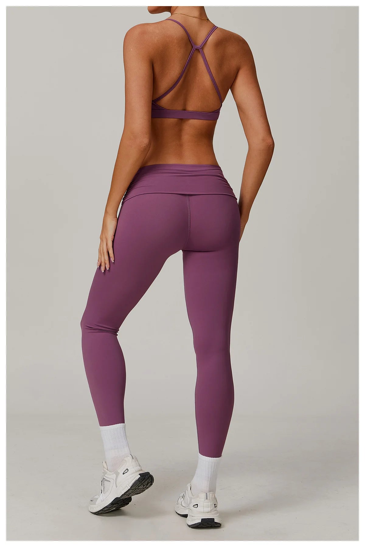 Yoga Clothes 2 Piece Women's Tracksuit Athletic Wear Pilates Fitness Suit Gym Workout Push Up Clothes Sports Bra Leggings Suit