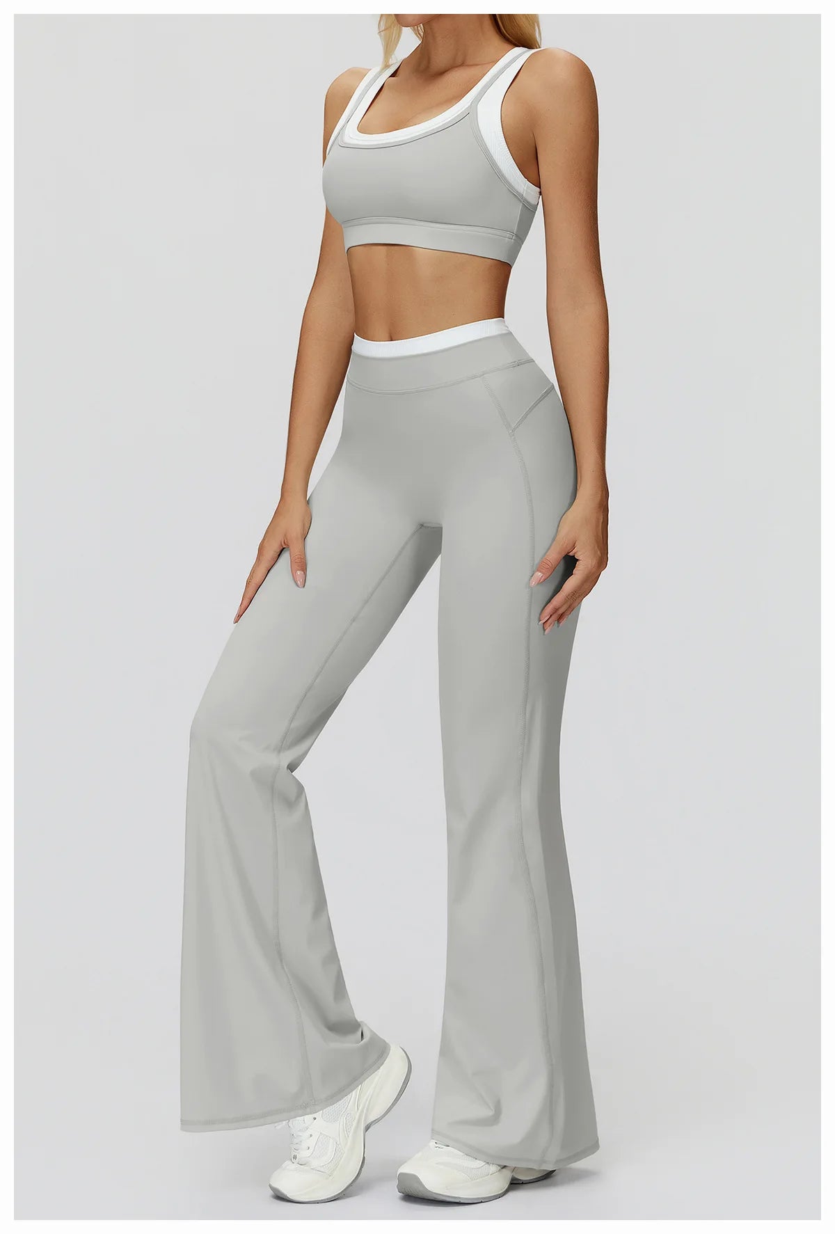Bell-bottoms Women's High Waisted Bootcut Yoga Pants Flared Leggings for Workout and Casual Wear Comfortable Stylish Activewear
