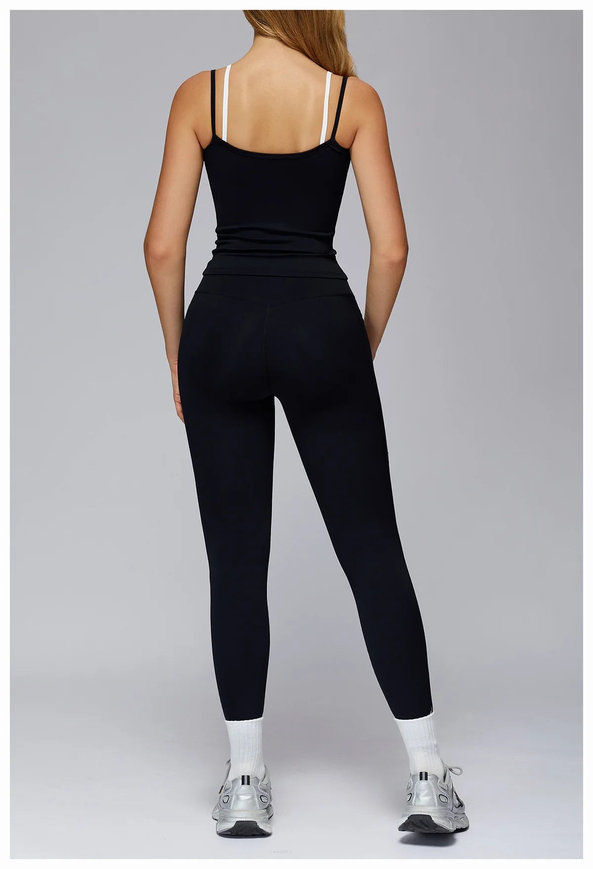 Sports Bra Women's Set 2PCS Professional Fitness Tank Top Bra Shockproof Running Leggings Yoga Suit Beautiful Back Bra Clothing