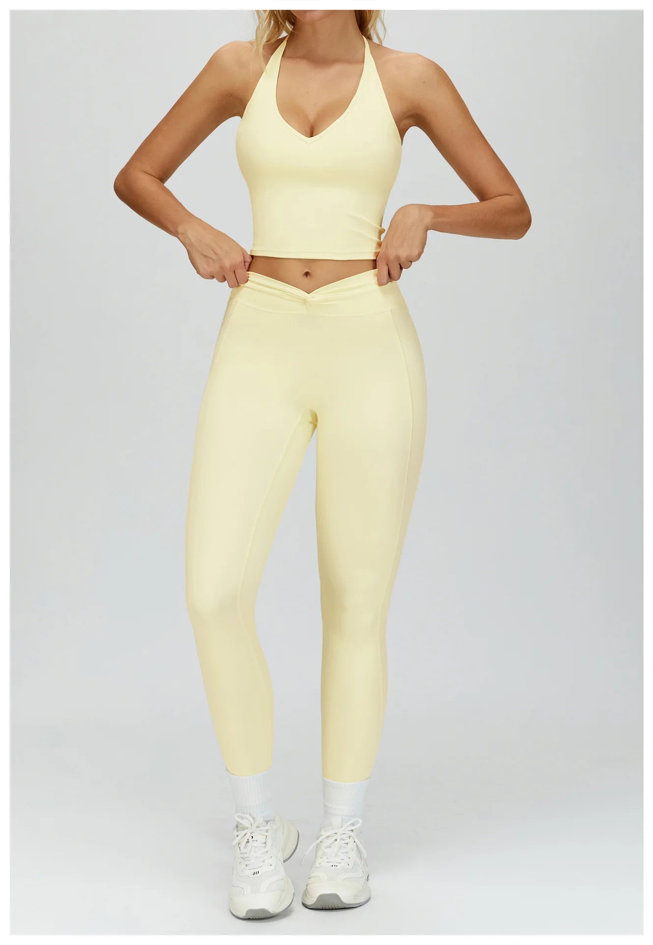 Women Sport Leggings Fitness Yoga Leggings High Waist Butt Lift Curves Workout Tights Elastic Gym Training Pants Female Pants