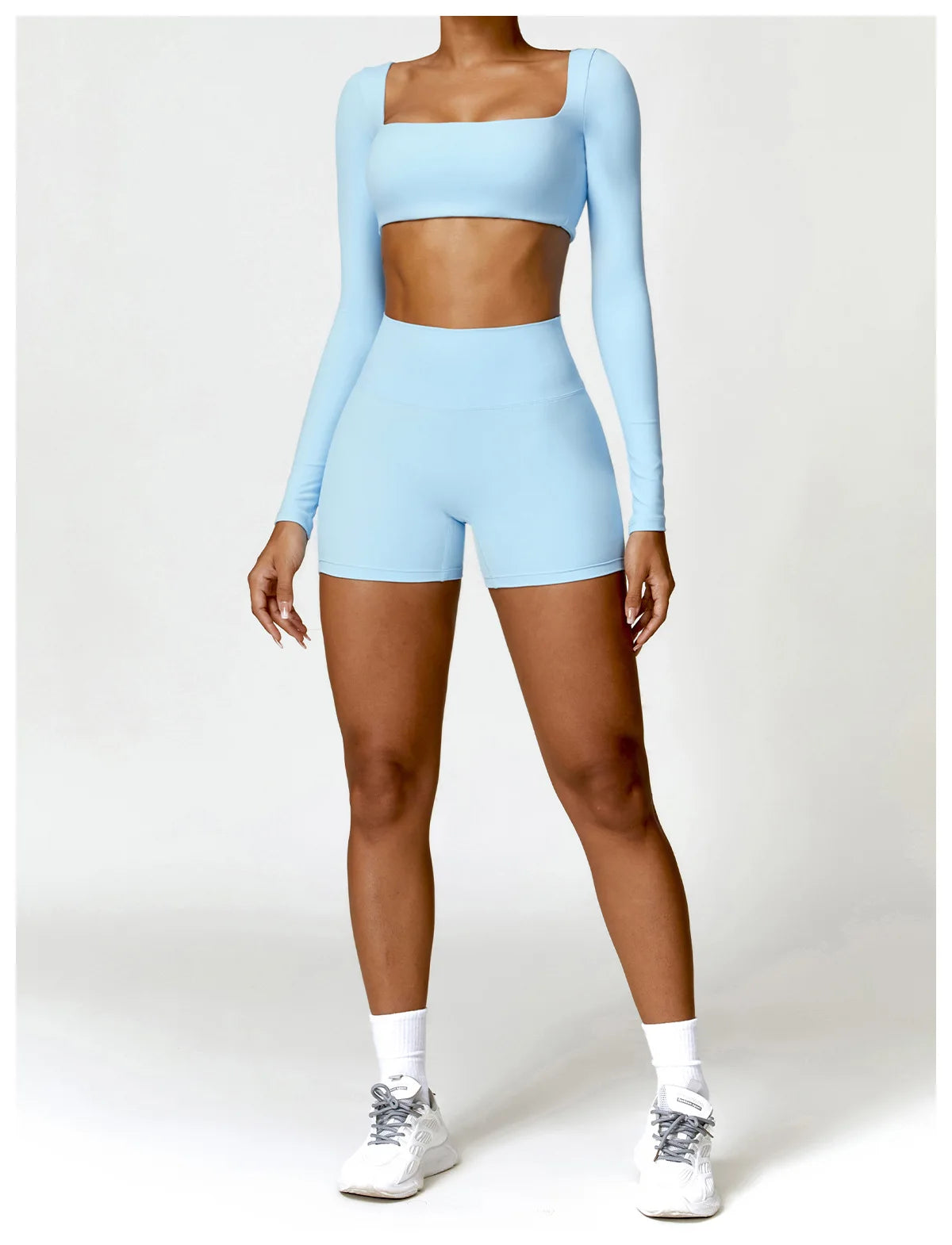 Women Sports Short Yoga Legging Shorts Squat Proof High Waist Fitness Tight Shorts Cycling Running Push Up Workout Gym Shorts
