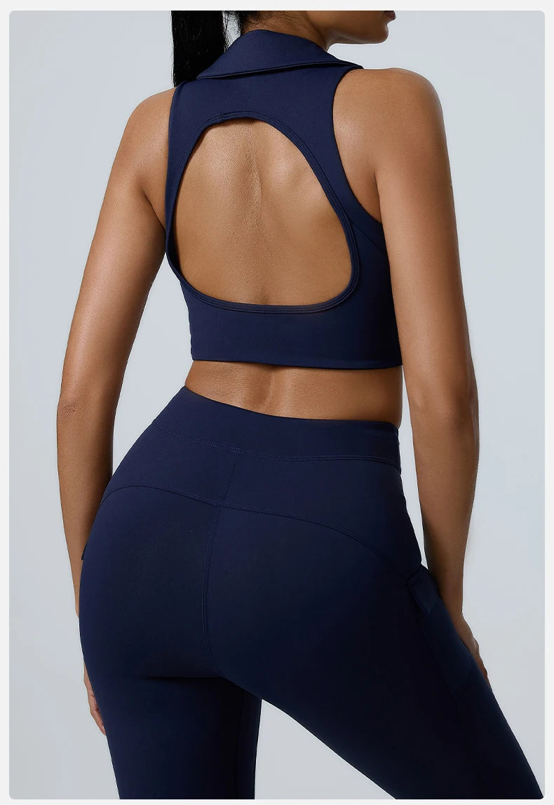 2PCS Yoga Set Women Tracksuit Sportswear Gym Workout Clothing Athletic Wear Fitness Bra High Waist Leggings Push Up Suit