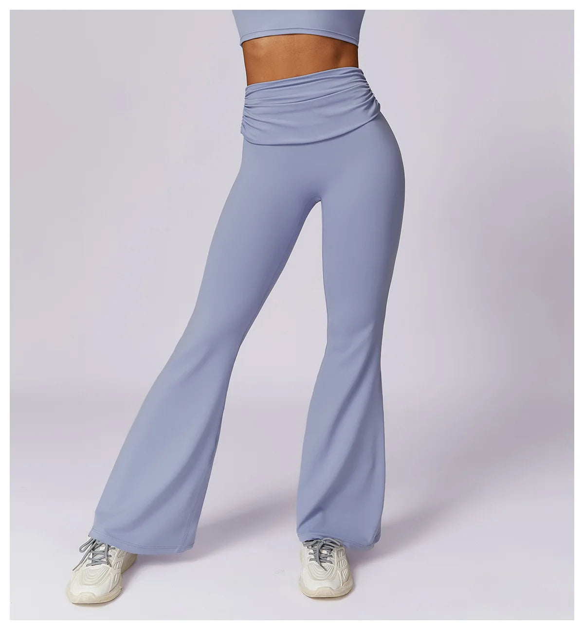 Workout Flare Leggings Yoga Pants Women High Waist Wide Leg Pant Women Gym Fitness Sports Black Flared Pant Latin Dance Trousers
