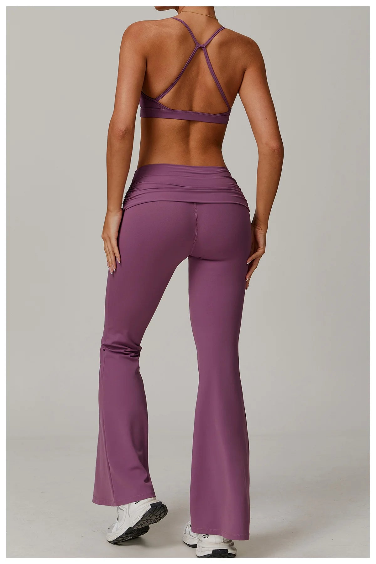 Yoga Clothes 2 Piece Women's Tracksuit Athletic Wear Pilates Fitness Suit Gym Workout Push Up Clothes Sports Bra Leggings Suit