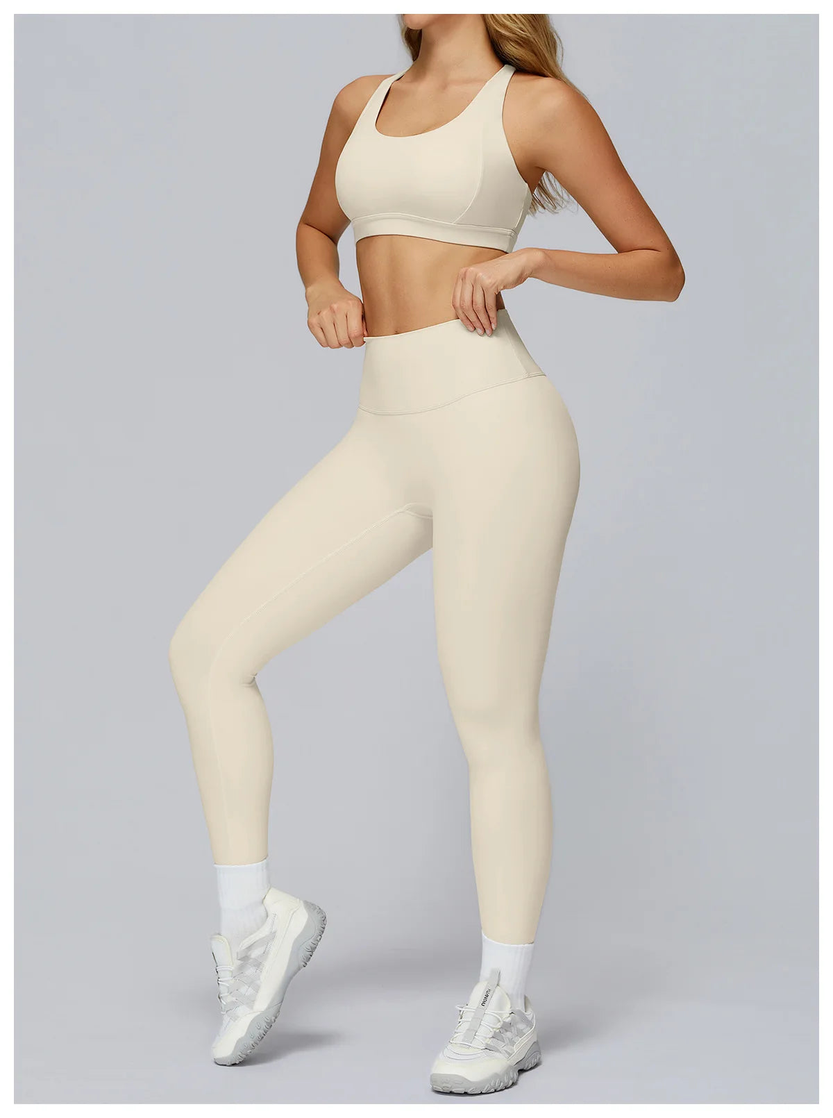 2PCS Yoga Suit Women Tracksuit Sports Bra High Waist Leggings Shorts Outfit Gym Set Fitness Workout Clothes Running Sportswear