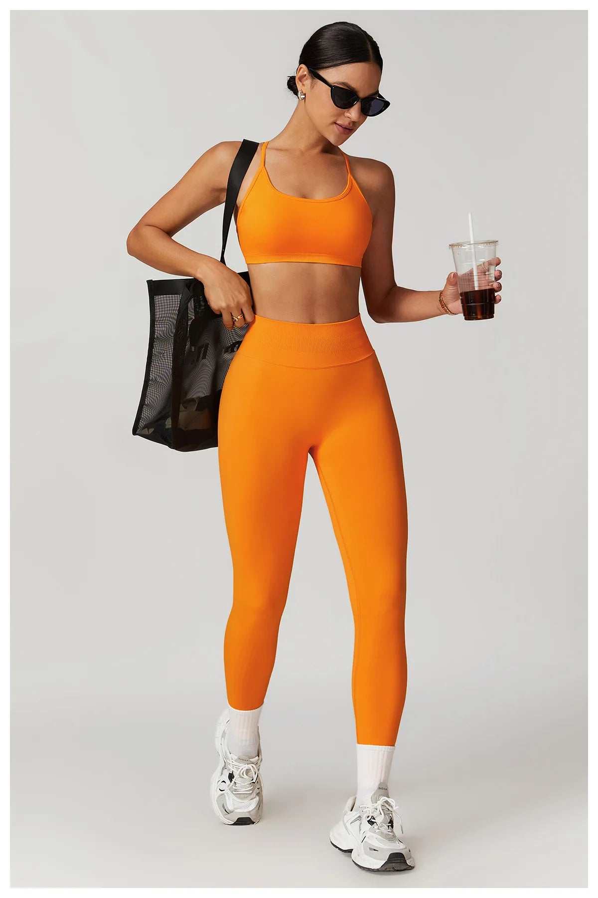Ribbed Fitness Leggings Women Sport High Waist Tights Seamless Yoga Leggings Gym Jogging Quick Dry Push Up Slim Pants Running