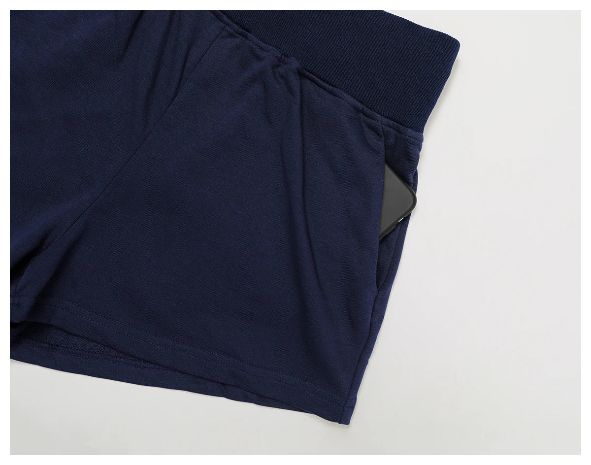 Winter High Waisted Sports Shorts Women's Pocket Drawstring Yoga Shorts Outdoor Sports Shorts Casual Versatile Running Shorts