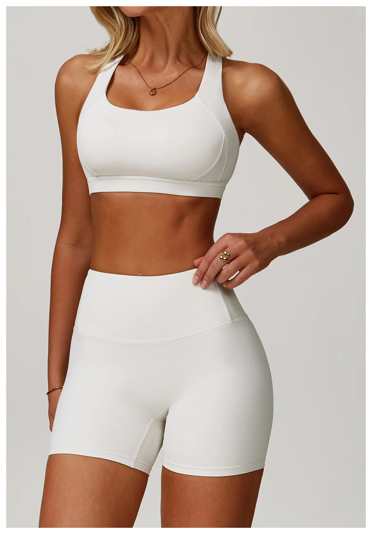 Women's Sports Yoga Shorts High Waist Hip Lift Fitness Running Cycling Quick Dry Breathable Yoga Women's Impact Yoga Shorts