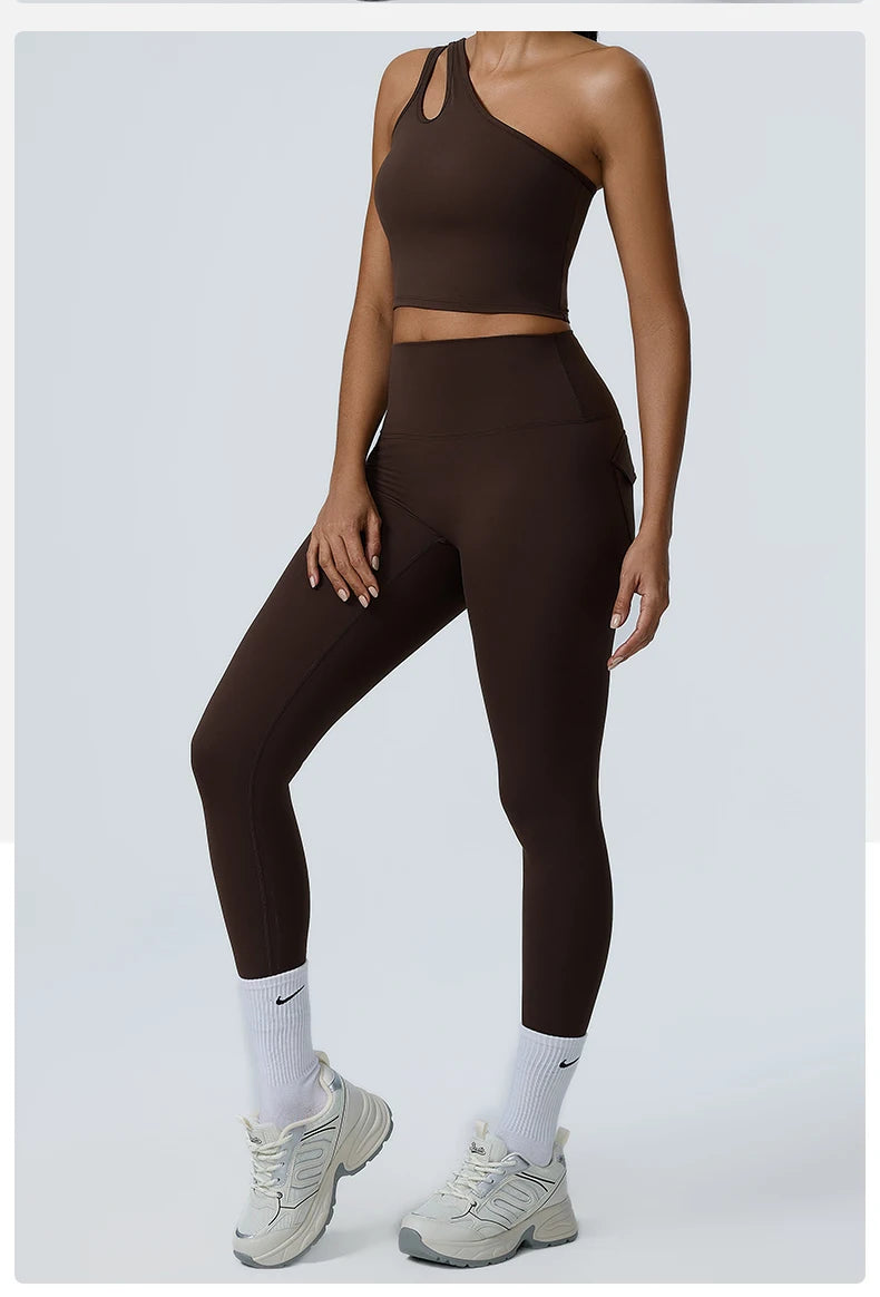 Yoga Leggings Women's High Waist Leggings Butt Lifting Breathable Sports Pants for Women Gym Leggings Pocket Push Up Tight