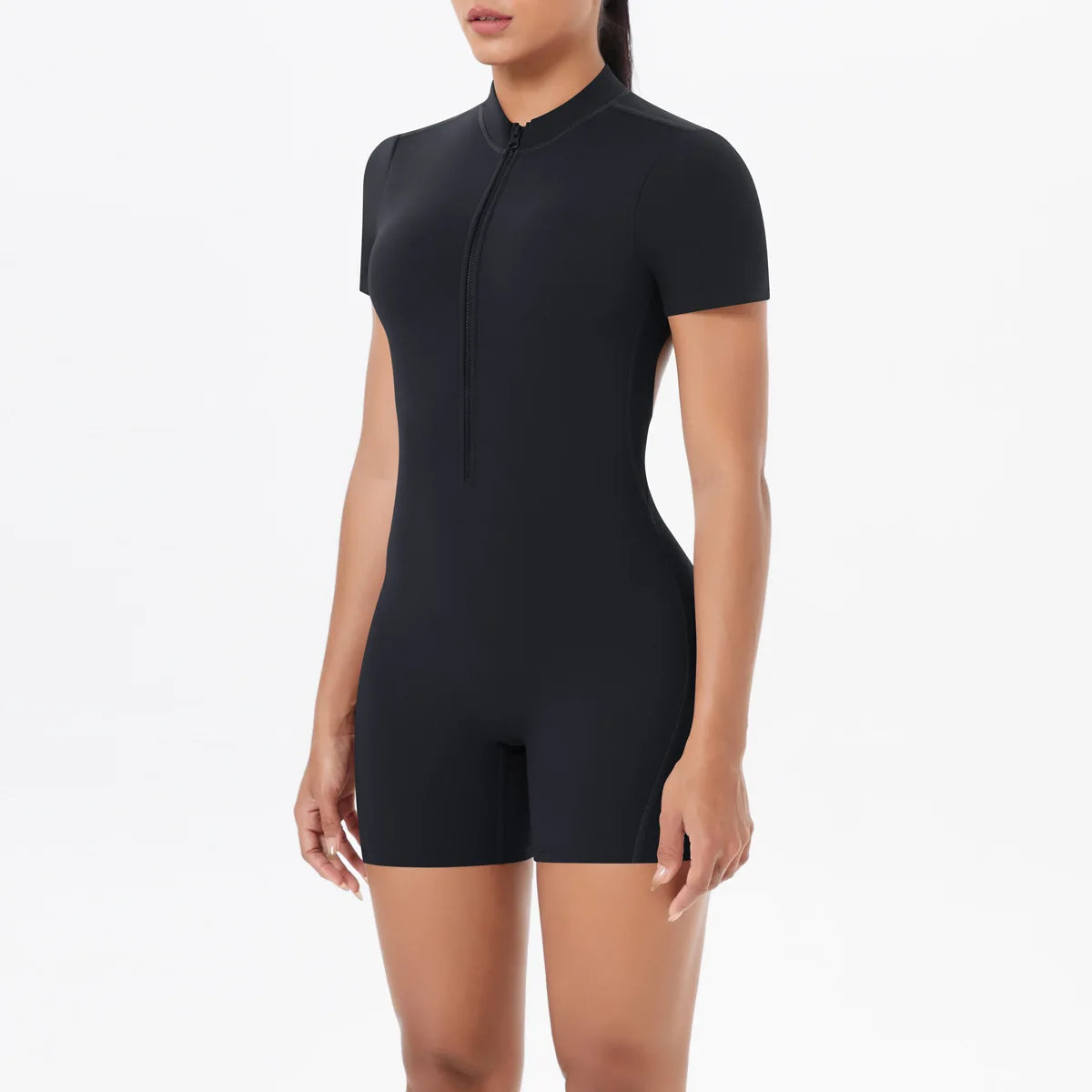 Gym Set Women Yoga Suit Sportswear Women Tracksuit Sports Jumpsuit Fitness Rompers Short Sleeves Push Up Set Workout Bodysuits
