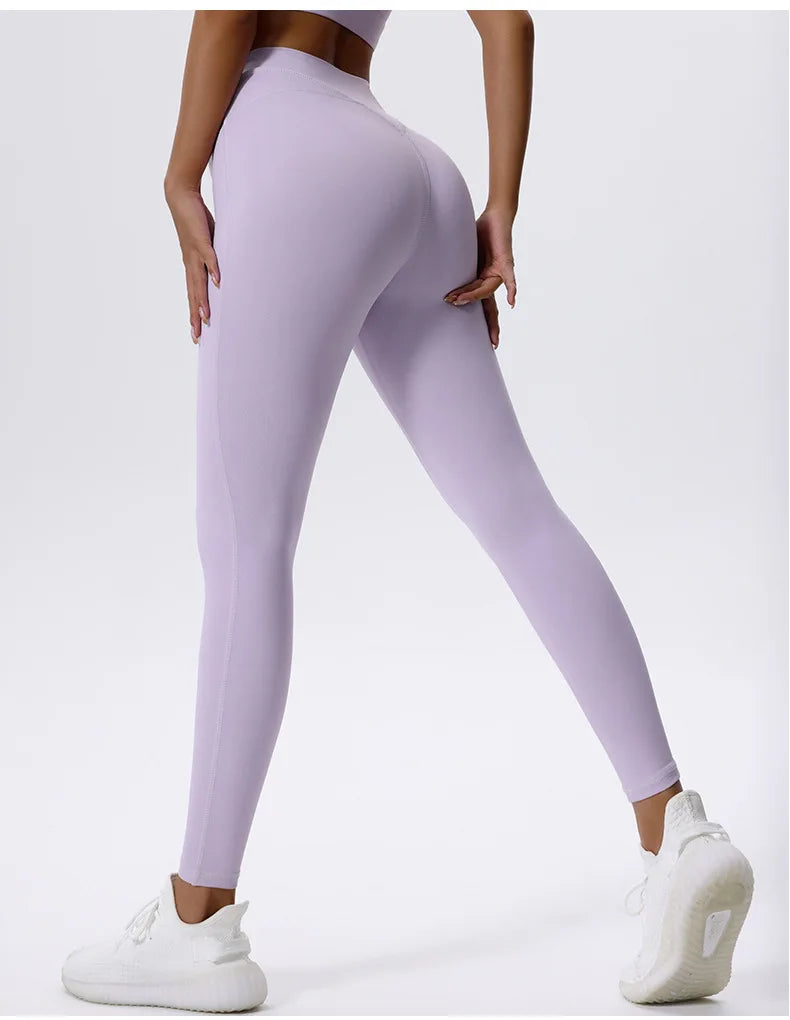 Yoga Leggings Women Fitness Leggings Running Cycling Pants Breathable Push Up Sports Leggings High Waist Workout Gym Clothing