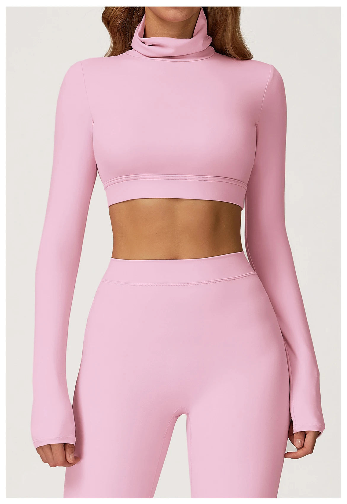 Hollow Yoga Shirts For Women Long Sleeve Fitness Running Gym Clothes Workout Dry Fit Breathable High Elastic Push Up Sports Top