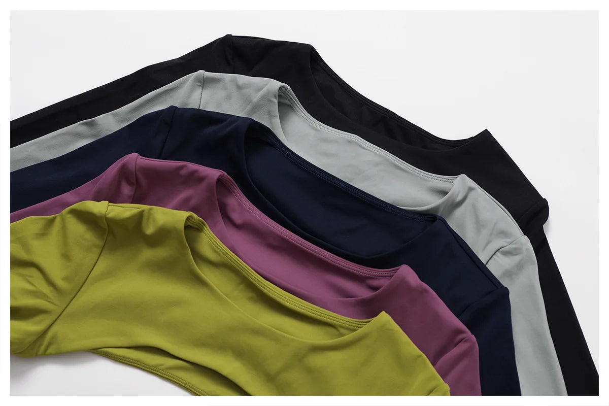 Sports Camisole Yoga Long Sleeved 1 Piece Shawl Yoga Top Nude Fitness Yop Gym Push Ups Workout Tops Running Sports Smock
