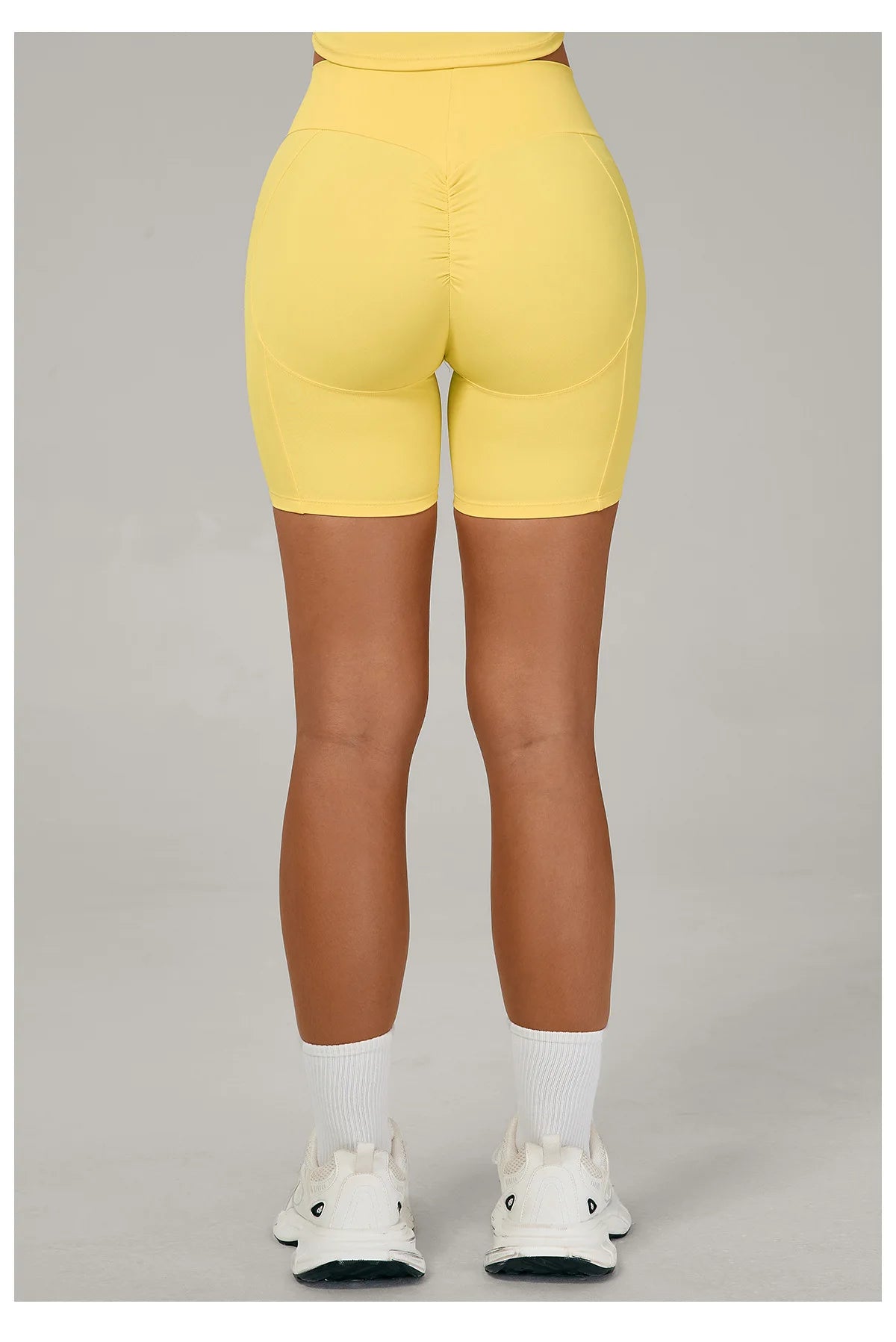 Impact Yoga Shorts Women High Waist Workout Shorts Fitness Yoga Tights Lift Butt Fitness Ladies Gym Running Cycling Short Pants