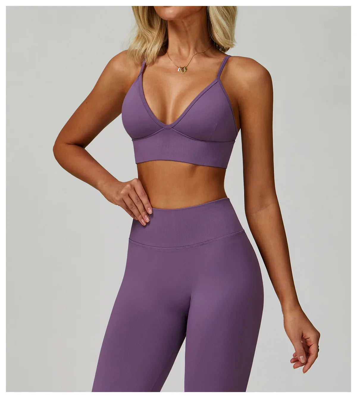 Breathable Sports Bra Fitness Top Women Yoga Bra Shockproof Crop Top Push Up Adjustable Shoulder Strap Sport Bra Gym Workout Top