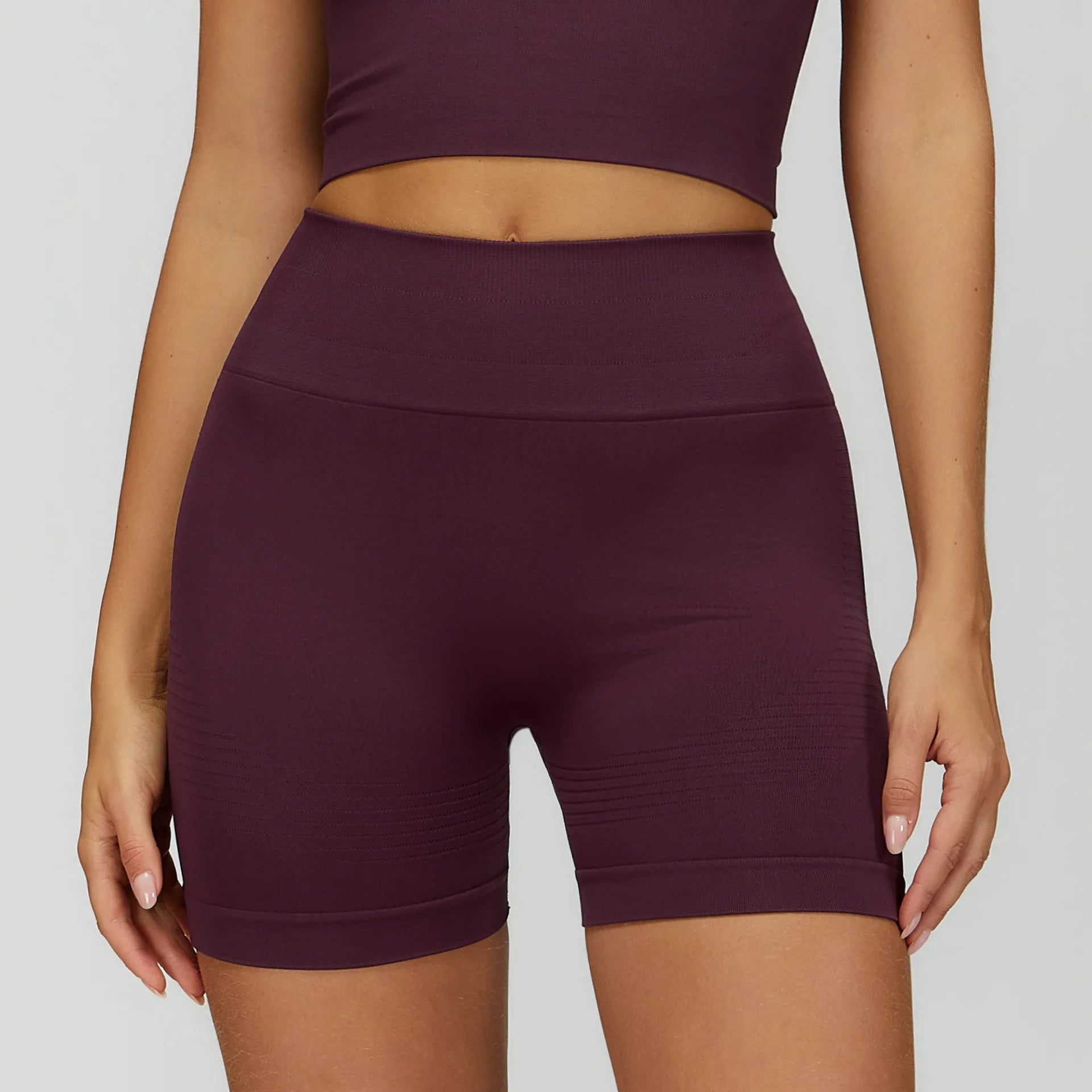 Seamless Yoga Shorts Women High Waist Workout Shorts Lift Butt Fitness Pants Sportswear Fitness Push Up Yoga Gym Running Short