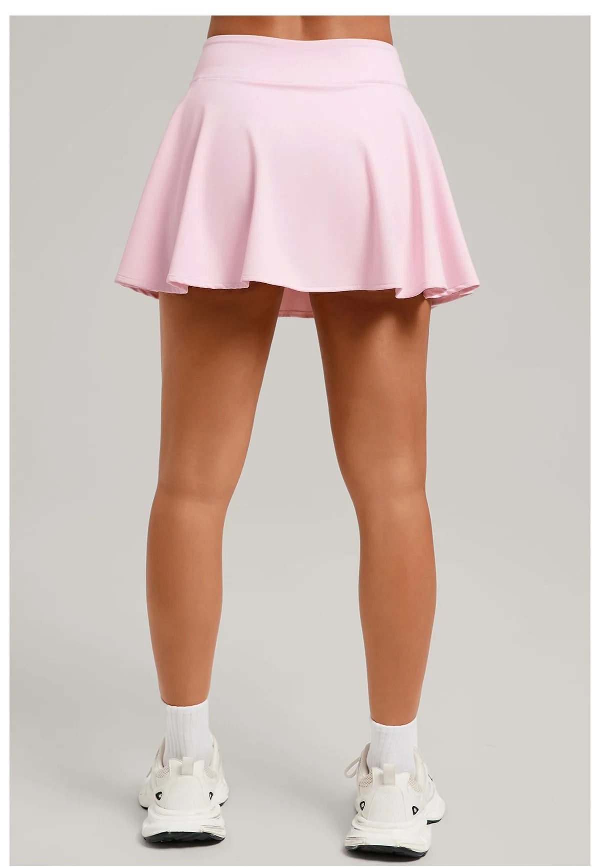 High Waisted Tennis Mini Skirt Women's Tennis Yoga Golf Sports Belt Safety Pants Pocket Comfortable and Breathable Sports Skirt