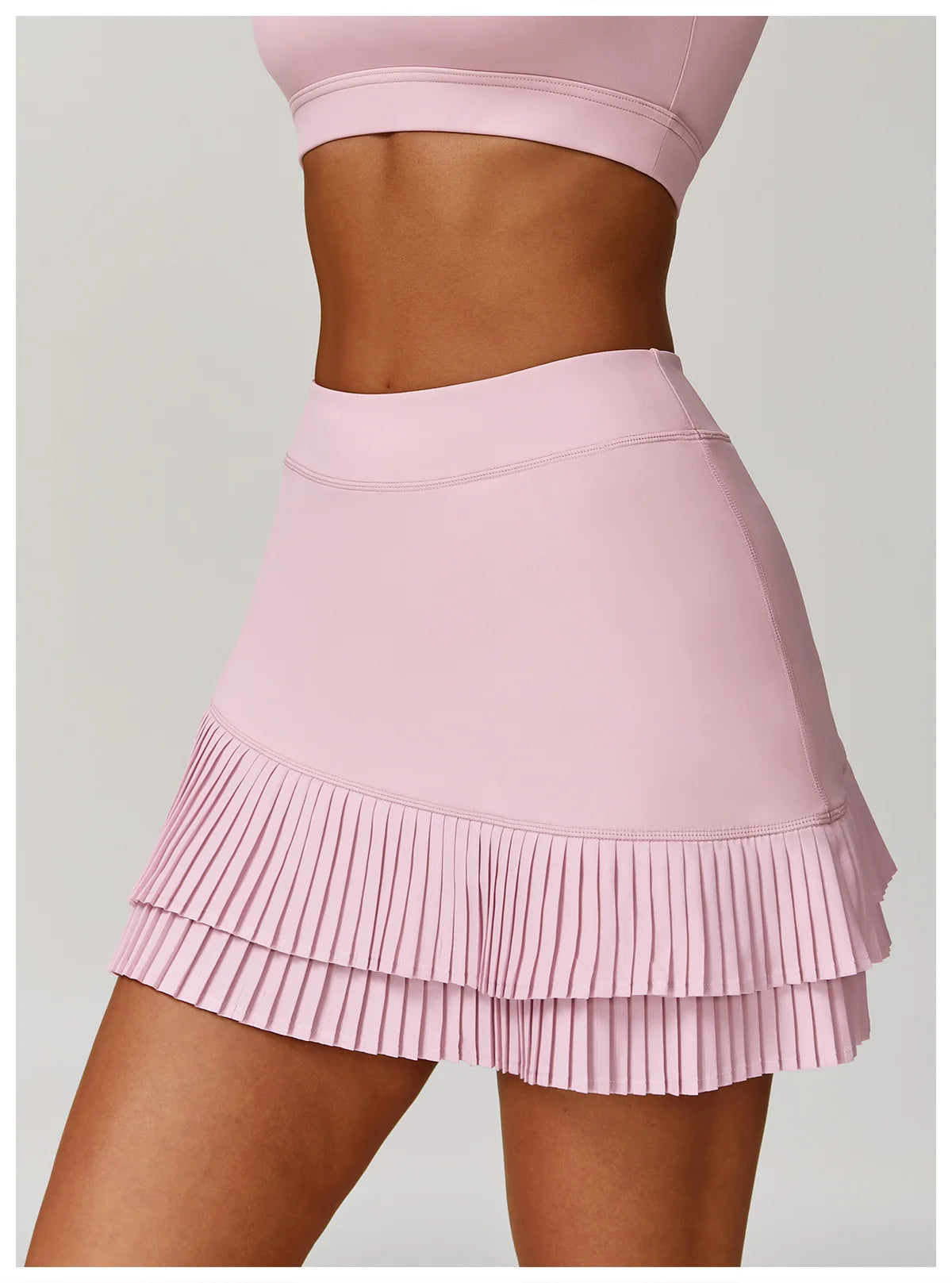 Women's Pleated Sports Skirts Dancing Golf Tennis Skirt for Women Gym Workout Push Up Fitness Shorts High Waist Running Skirts ﻿