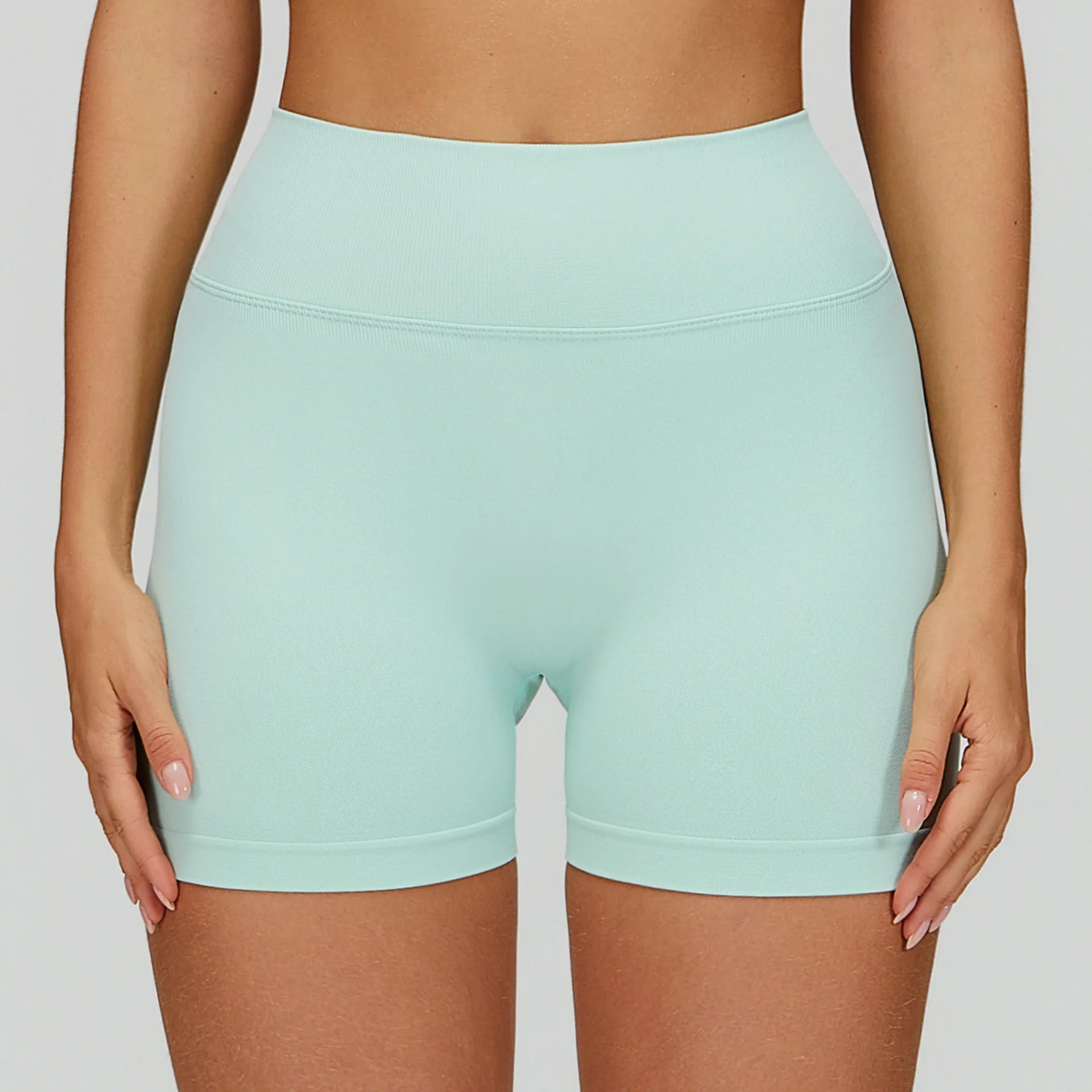 Seamless Sports Short Women Yoga Legging Shorts High Waist Fitness Tight Shorts Quick Drying Cycling Workout Shorts Gym Shorts
