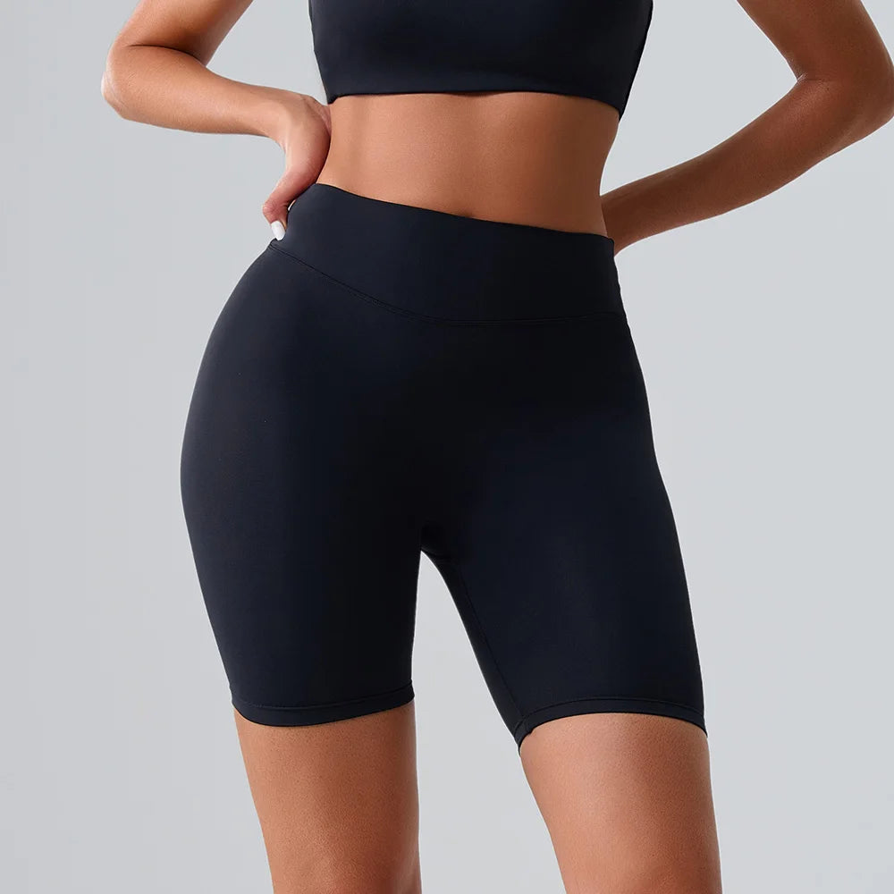 Sports Short Women Yoga Shorts High Waist Breathable Soft Fitness Tight Women Yoga Legging Shorts Cycling Athletic Gym Shorts