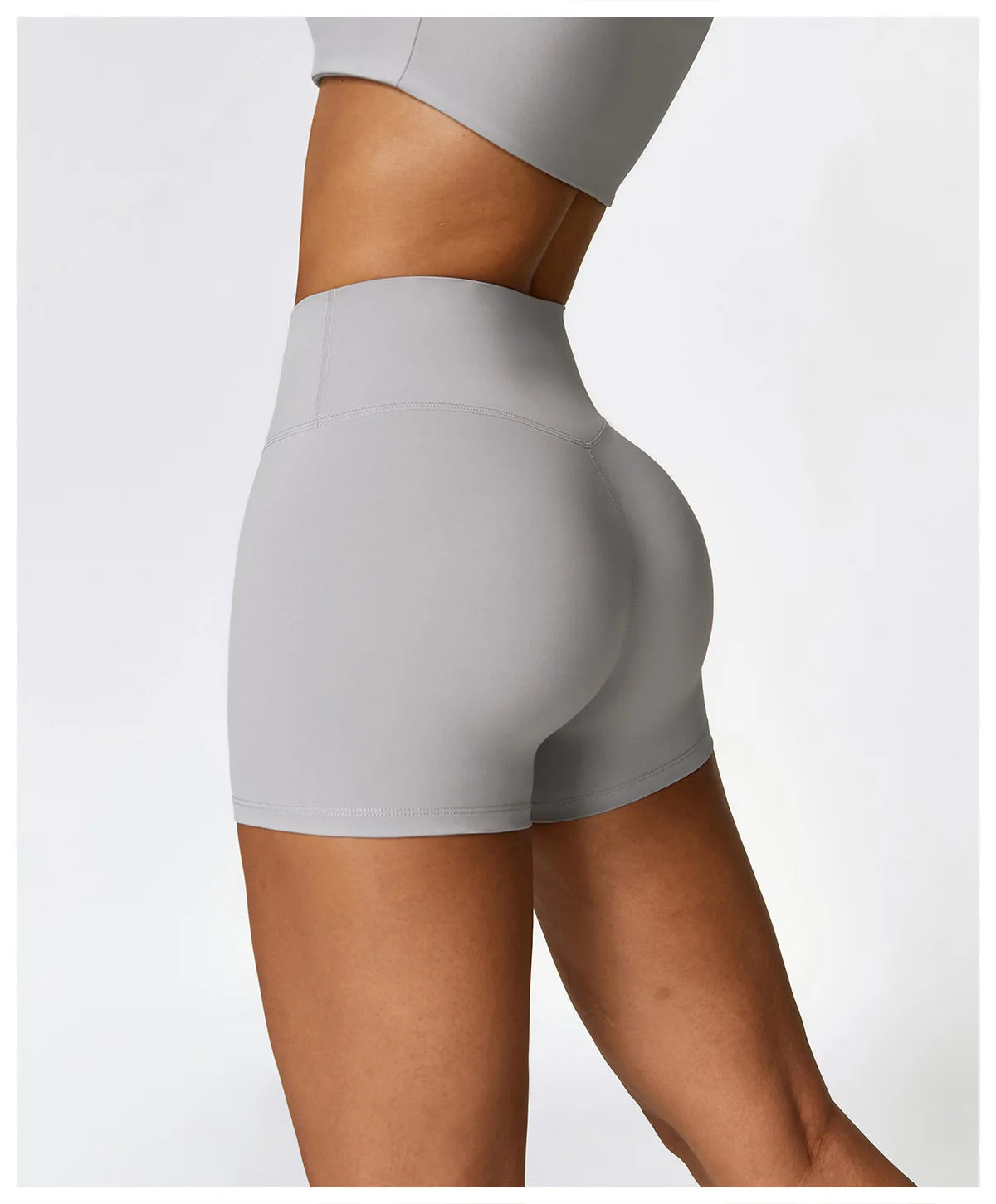 Women Yoga Shorts Fitness Shorts Running Cycling Shorts Breathable Sports Leggings High Waist Summer Workout Gym Push Up Shorts
