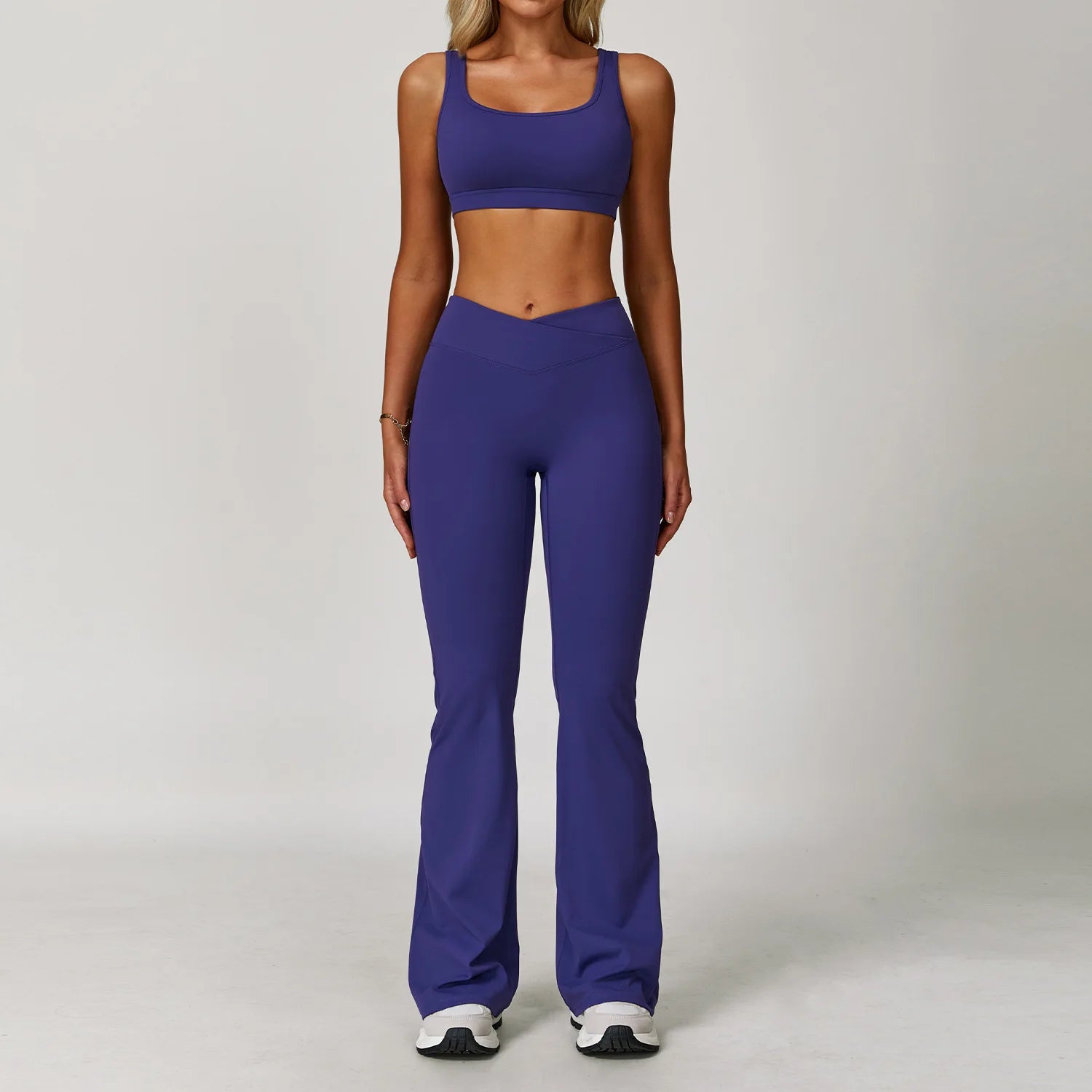 Sportswear Yoga Set 2PCS Gym Clothes Workout Outfits Yoga Suits For Women Tracksuits Fitness Set Sports Bra Running Gym Leggings