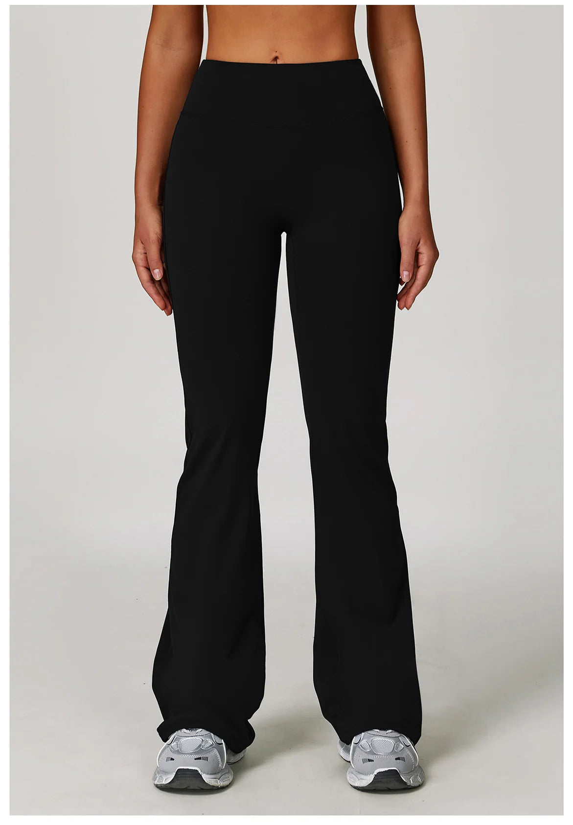 Wide Leg Pants Women Bell-bottoms High Waist Yoga Leggings High Stretchy Butt Lifting Breathable Sports Pants Women Gym Leggings