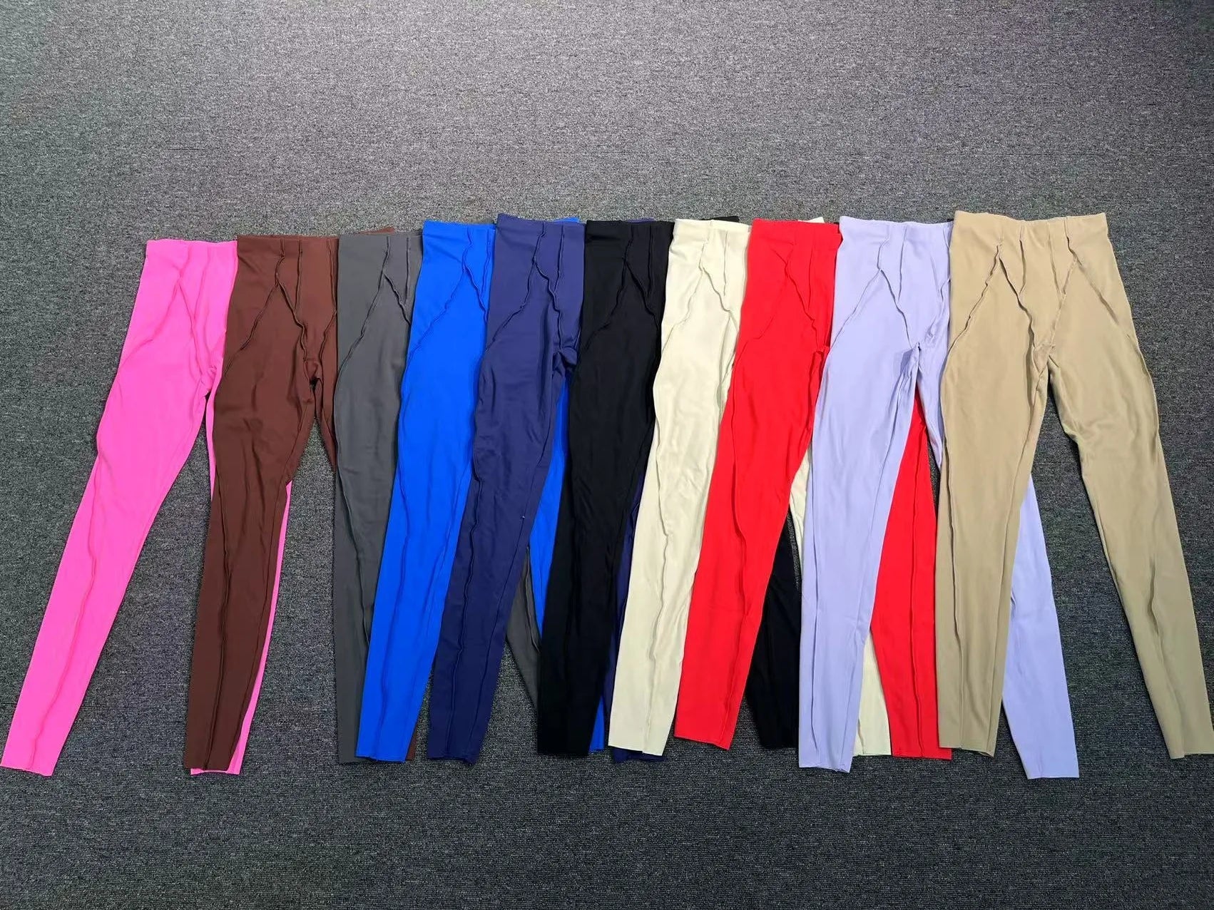 Women Leggings Gym Yoga Pants High Waist Leggings Tights Running Cycling Pants Breathable Sports Seamless Stretchy Yoga Pants