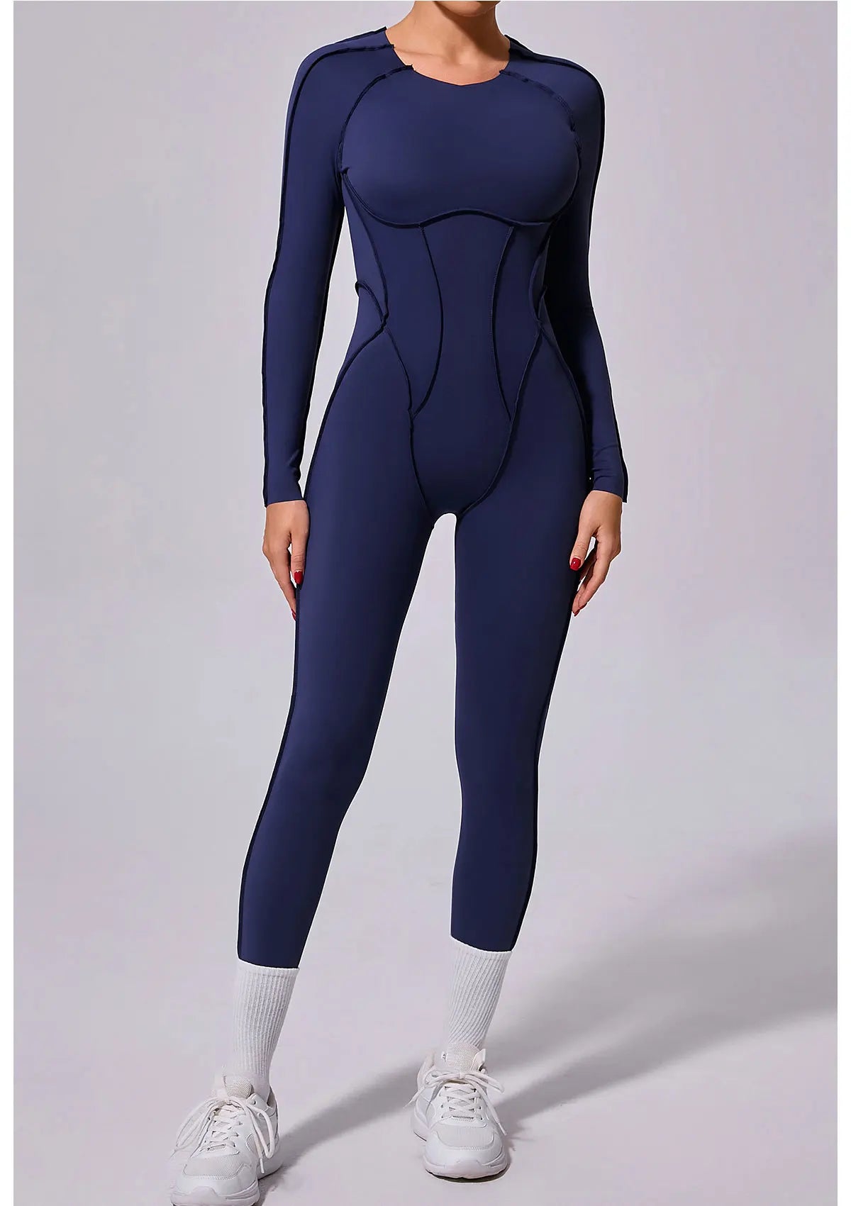 Workout Jumpsuit Sports Overalls Women Tracksuit Gym Clothing Running Long Sleeved Fitness Suits Gym Clothes Sportswear Yoga Set