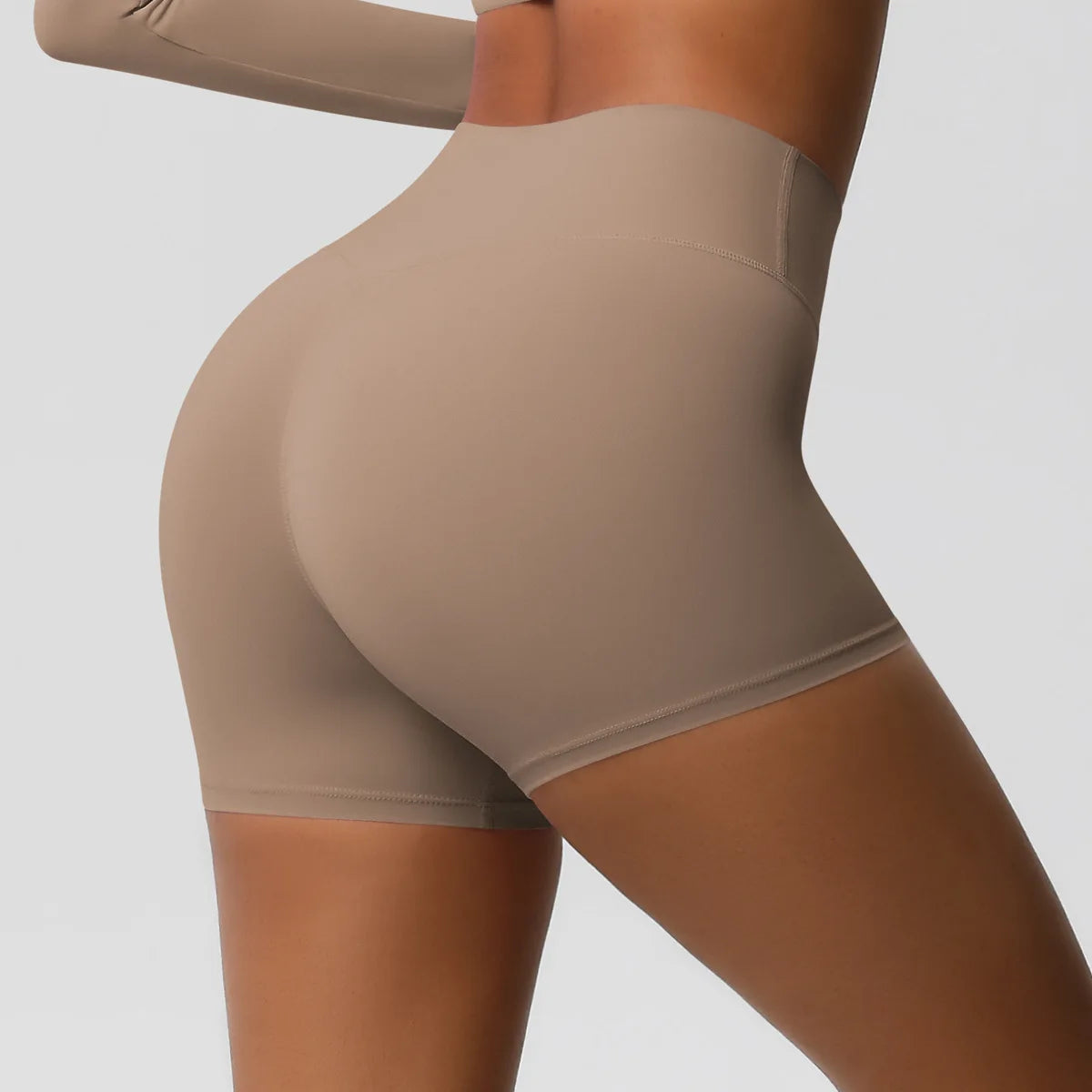 Seamless Impact Shorts Women Yoga Shorts Push Up Booty Workout Gym Shorts Fitness High Waist Sports Short Women Clothing