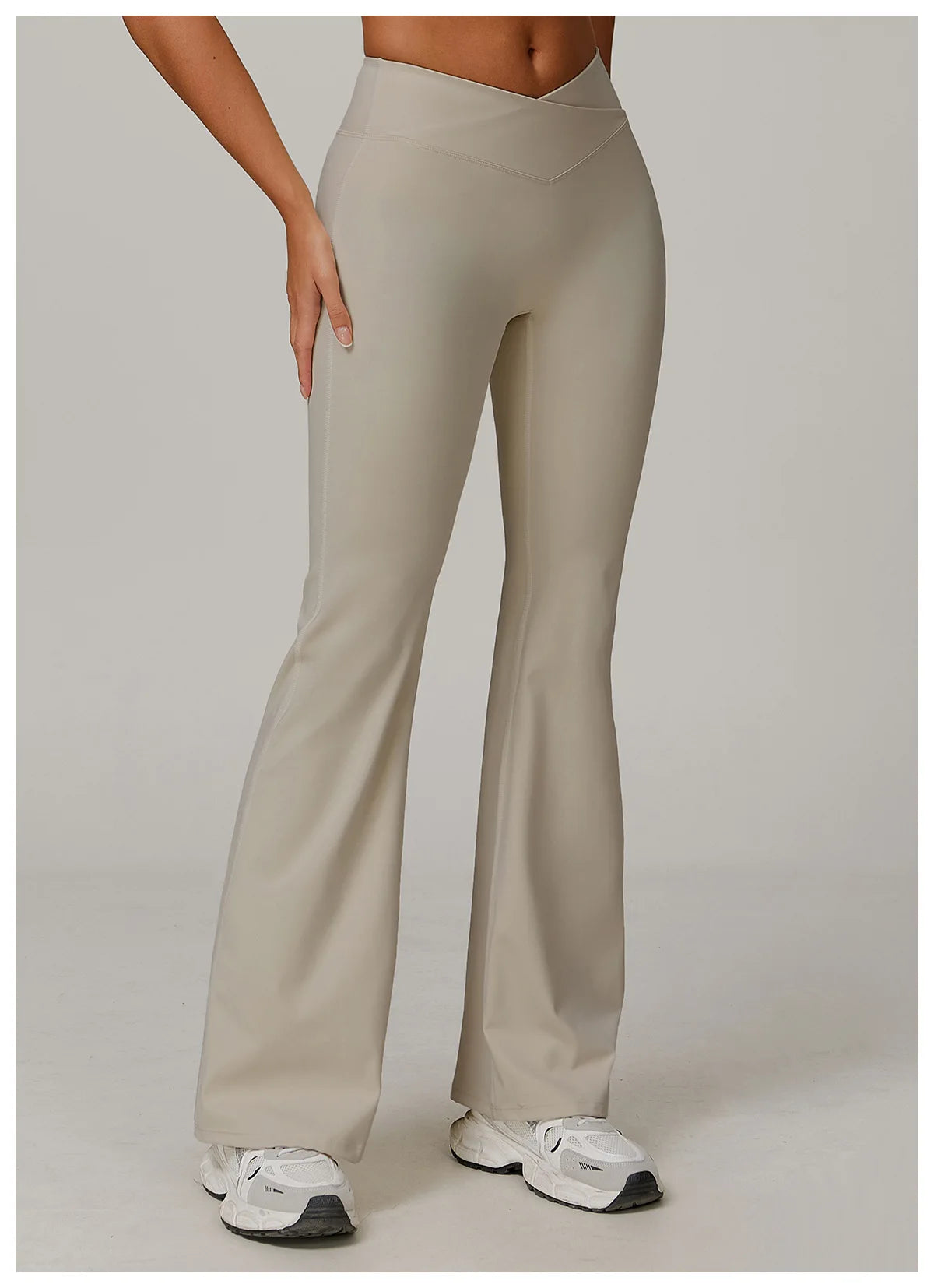 Wide Leg Pants Women Yoga Leggings Women Fitness Leggings Running Pant Sports Leggings High Waist Workout Tight Gym Bell-bottoms