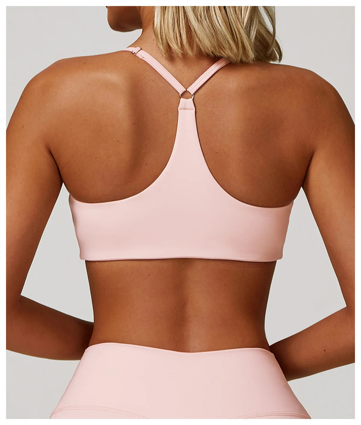 Sexy Women Tops Back Cross Strap Tank Top Push Up Running Impact Sports Bra Breathable Soft Fitness Beauty Solid Color Yoga Bra