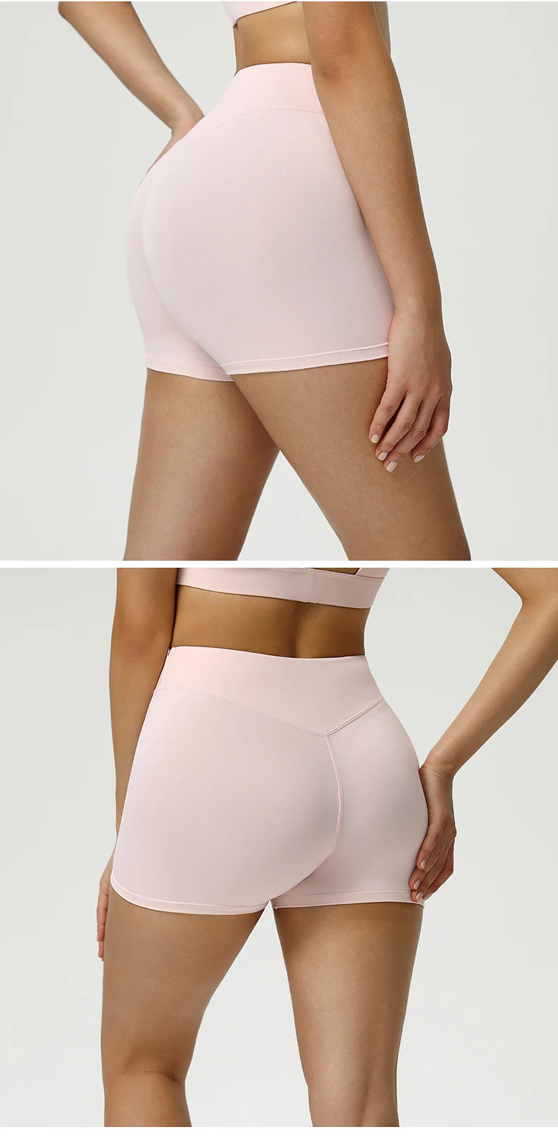 Women Yoga Shorts High Waist Workout Shorts Fitness Yoga Lift Butt Fitness Ladies Yoga Gym Running Impact Short Pants Sportswear