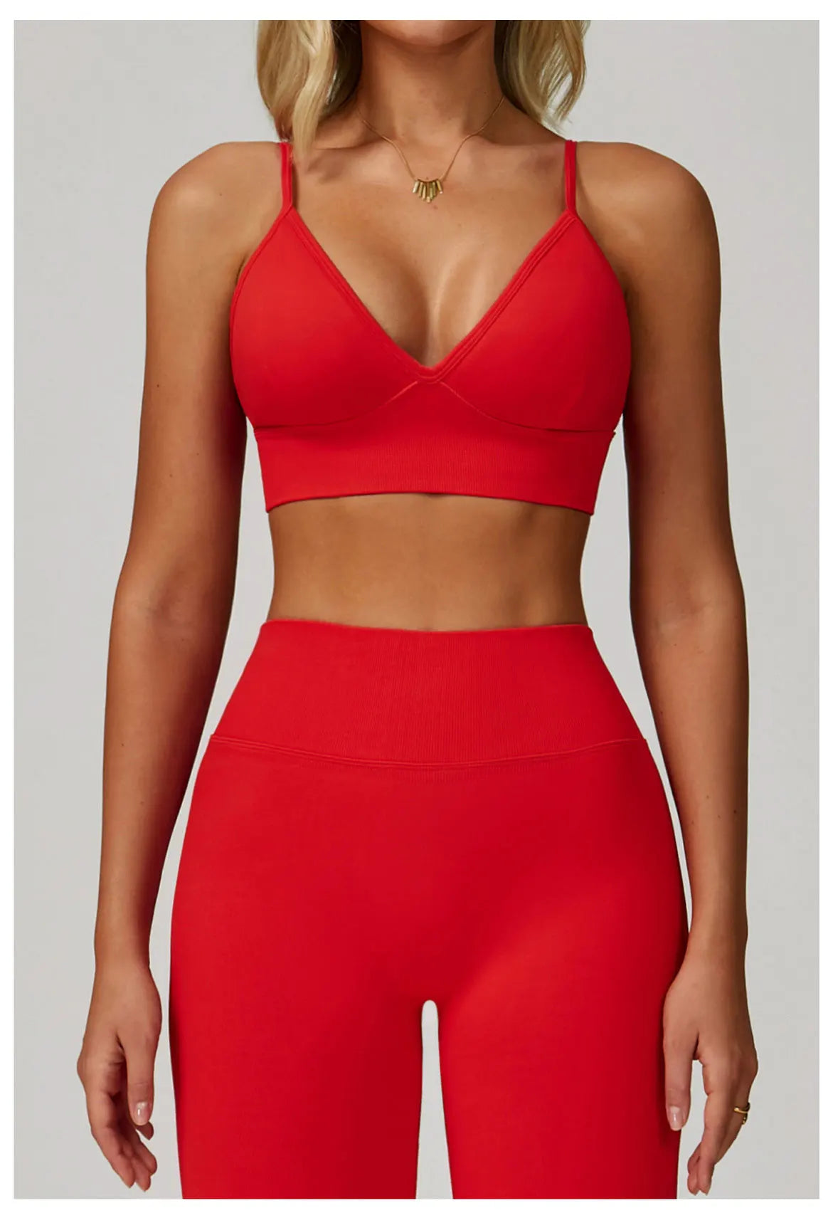 Breathable Sports Bra Fitness Top Women Yoga Bra Shockproof Crop Top Push Up Adjustable Shoulder Strap Sport Bra Gym Workout Top