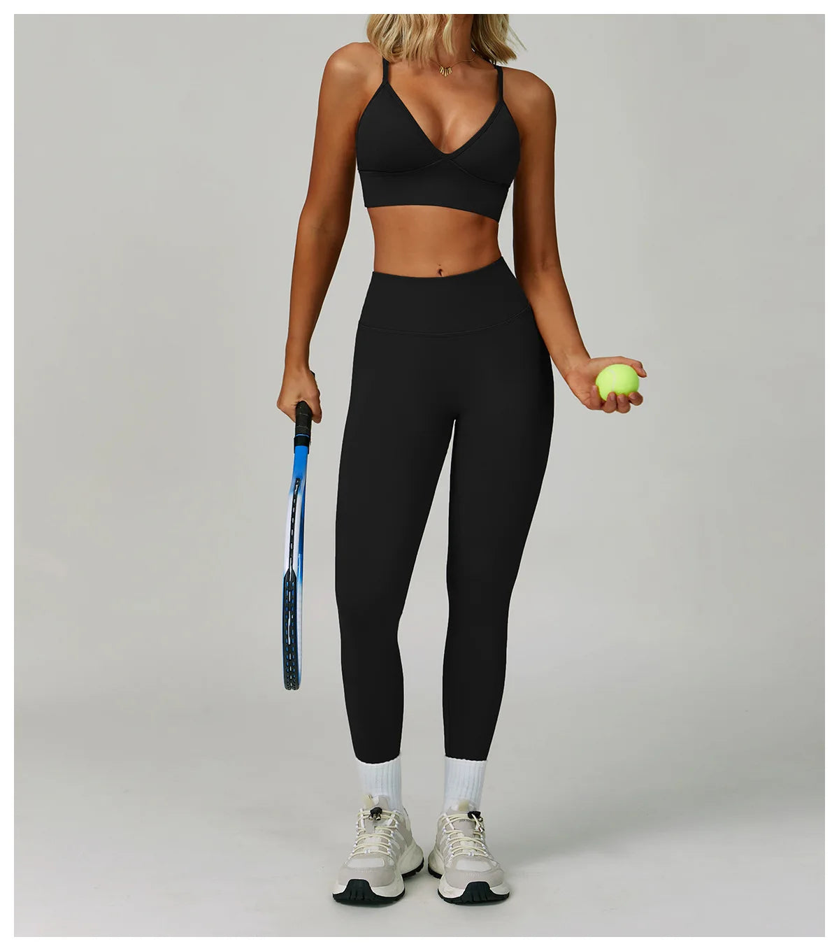 Breathable Sports Bra Fitness Top Women Yoga Bra Shockproof Crop Top Push Up Adjustable Shoulder Strap Sport Bra Gym Workout Top