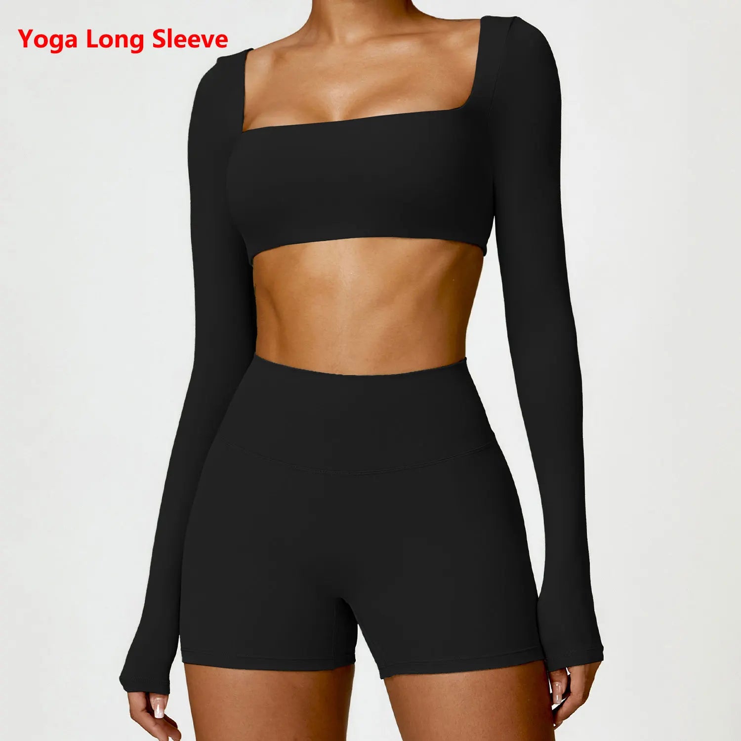 Winter Yoga Long sleeved Women's Outdoor Running Fitness Wear T-shirt Long sleeved Yoga Shirt Gym Push Up Workout Sports Top