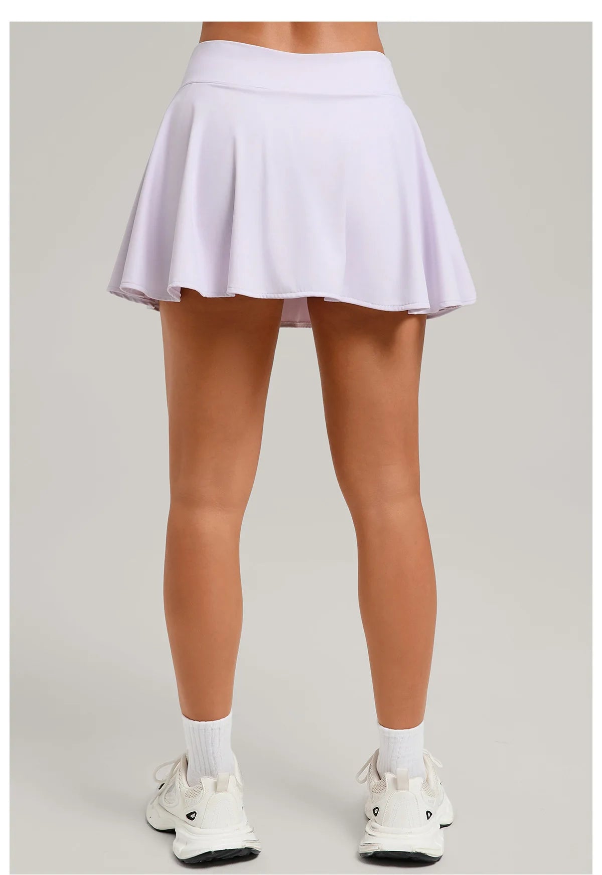 High Waisted Tennis Mini Skirt Women's Tennis Yoga Golf Sports Belt Safety Pants Pocket Comfortable and Breathable Sports Skirt