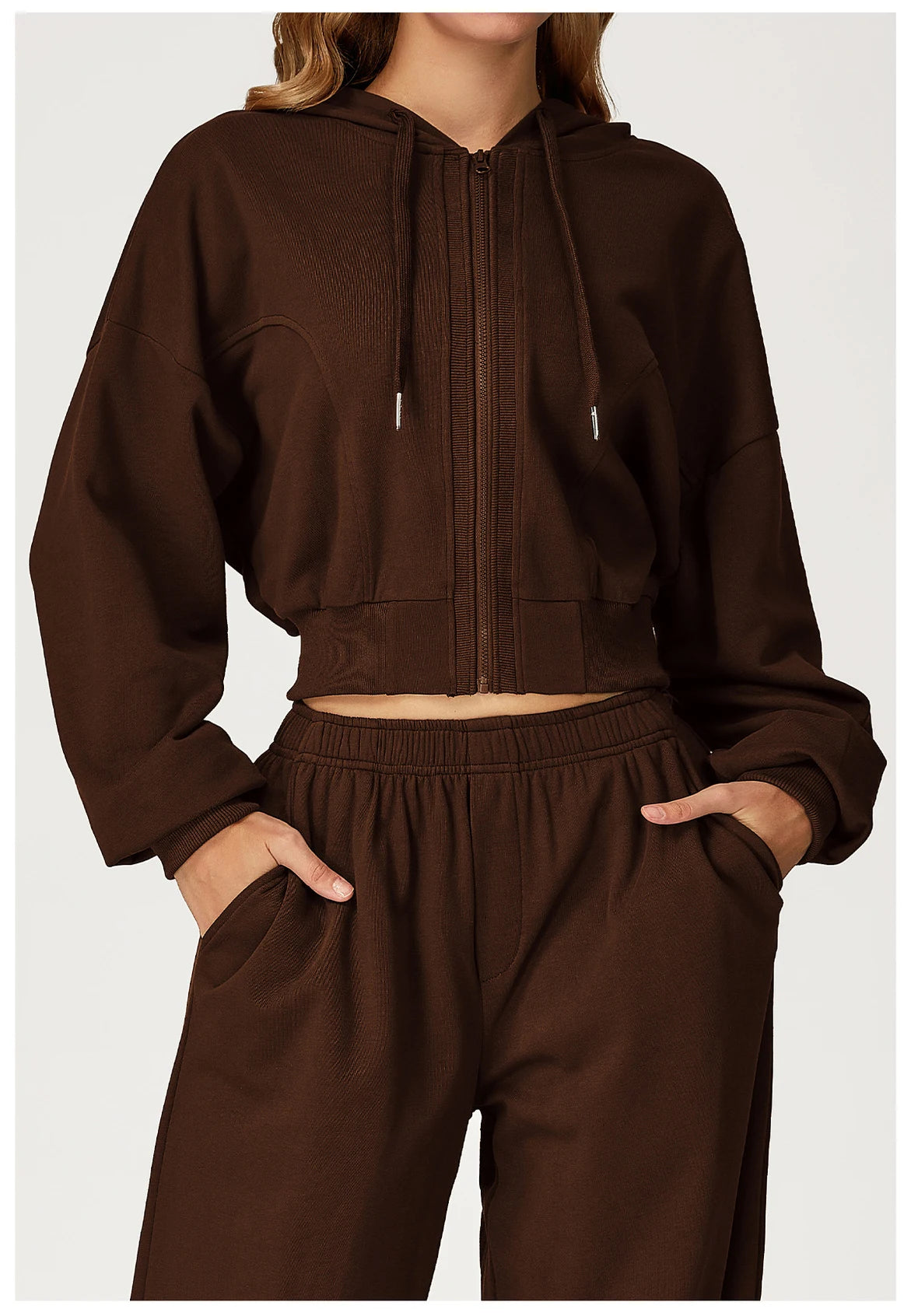 Winter Yoga Long Sleeved Women's Hooded Sweatshirt Zipper Windproof and Warm Casual Wweatshirt Women Outdoor Running Sportswear
