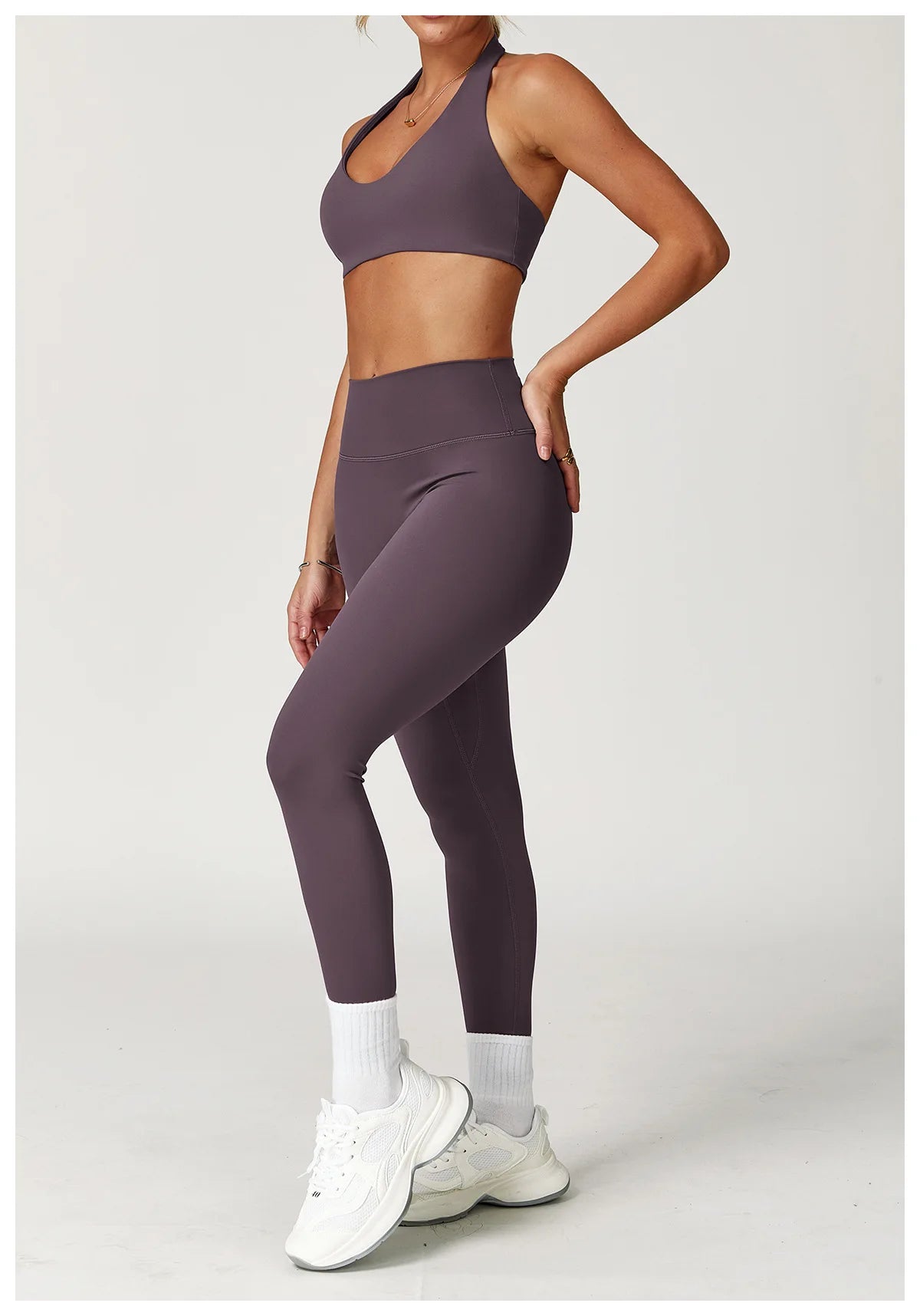Sports Vest Impact Halter Top Yoga Underwear Backless Hanging Neck Sports Tank Top for Shaping Women's Tank Workout Push Up Top