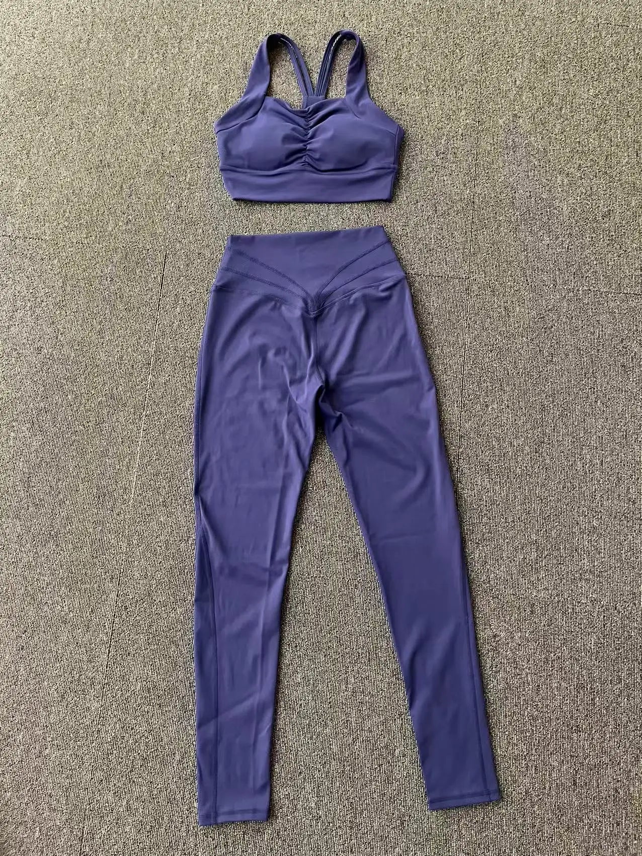 Women's Tracksuit Fitness Suit Yoga Sets Sportswear Workout Outfits Sports Bra High Waist Leggings Gym Clothing Sports Suits