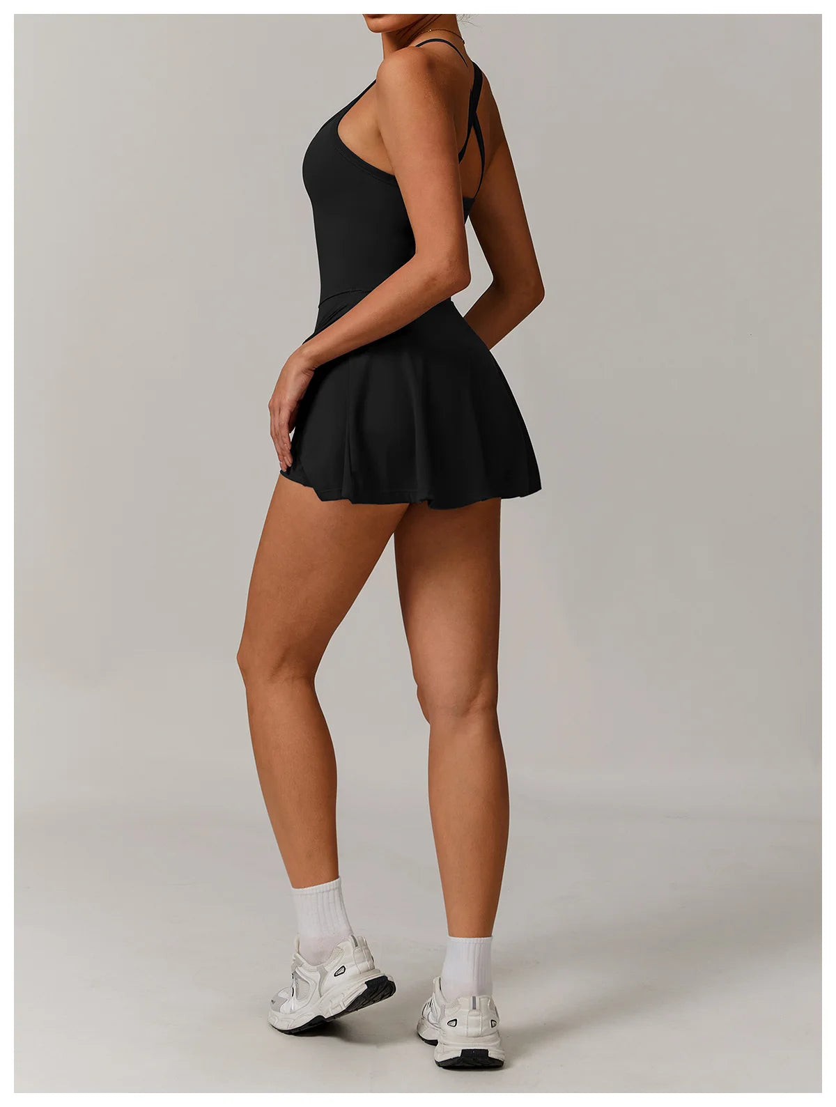 Yoga Boilersuit Sleeveless Women's Sportswear Gym Jumpsuits Workout Clothes High-intensity Fitness One-piece Skin-tight Garment