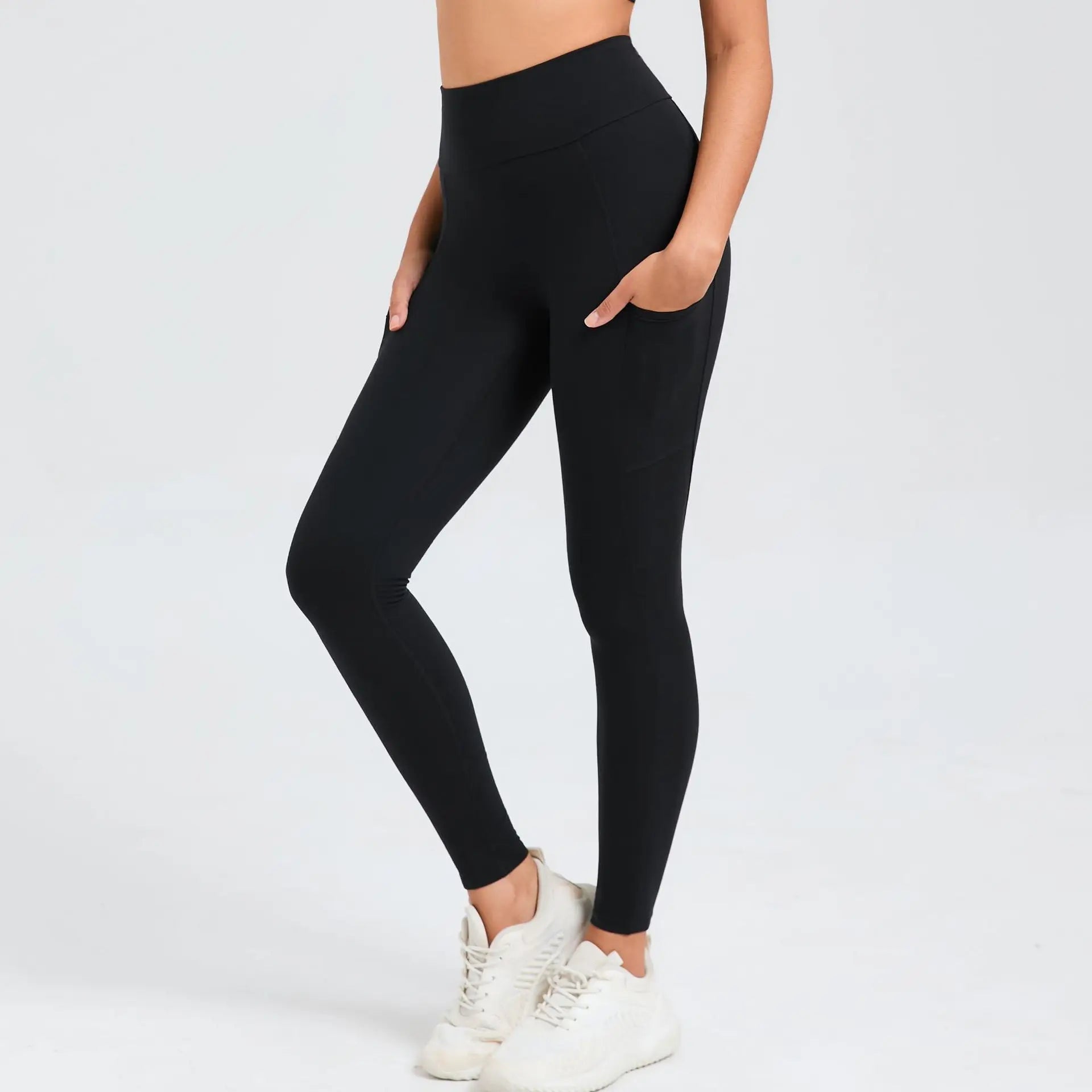 Women Sport Fitness Leggings High Waist Elastic Yoga Pants Training Running Scrunch Butt Gym Leggings Breathable Leggings Female