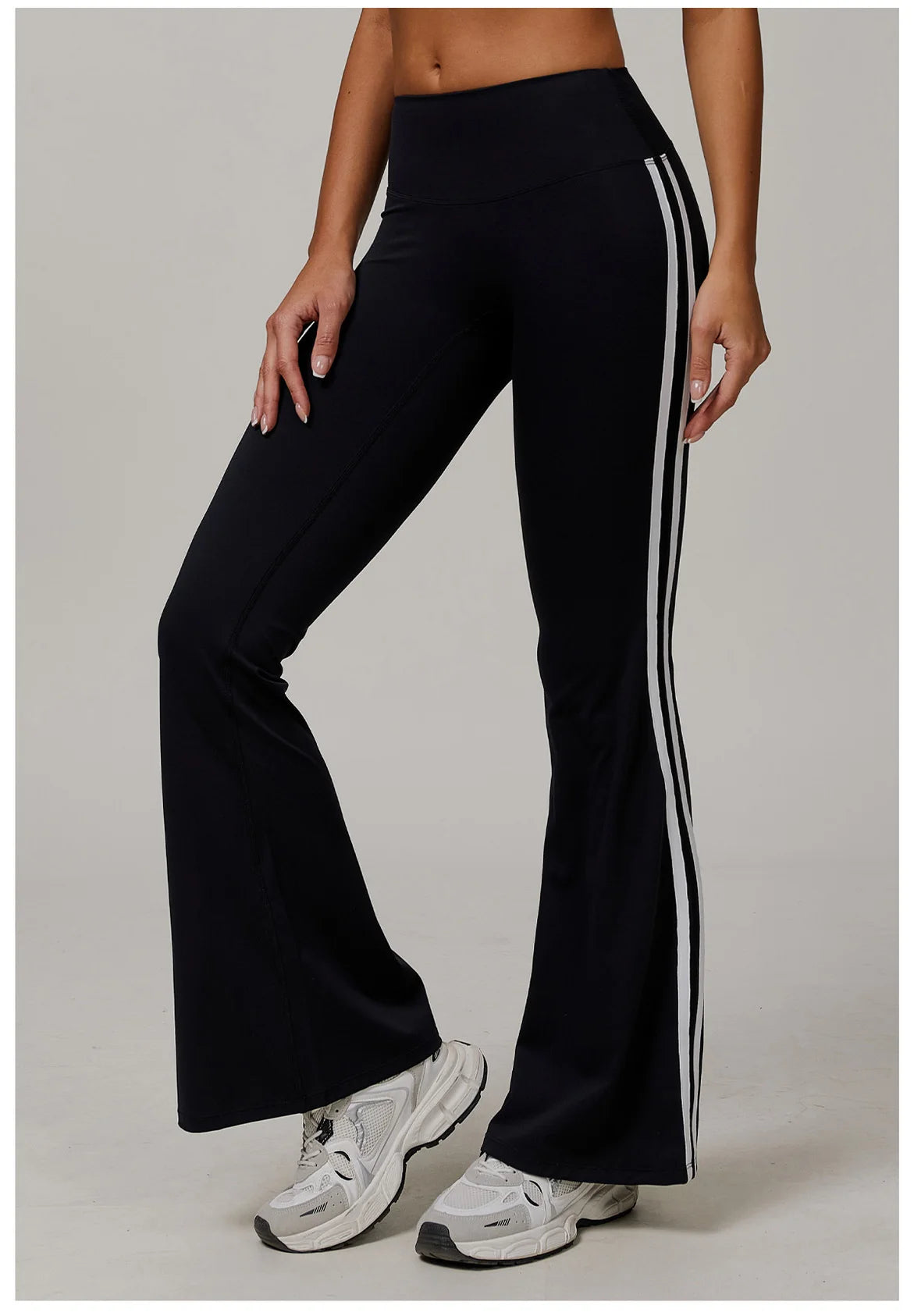 Wide Leg Pants Women Gym Leggings Yoga Pants High Waist Tights Lifting Leggings Pants Women Sports Clothing Fitness Bell-bottoms