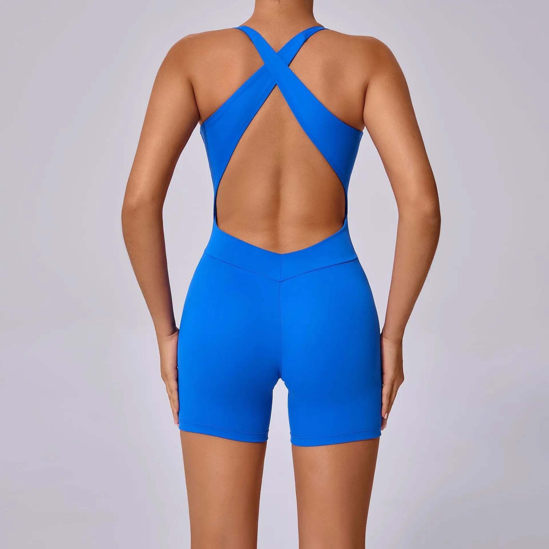 Yoga Bodysuit Women's Jumpsuits Yoga Set Gym Clothes Fitness Suit Push-up Workout Tracksuit Dance Fitness Bodysuit Athletic Wear