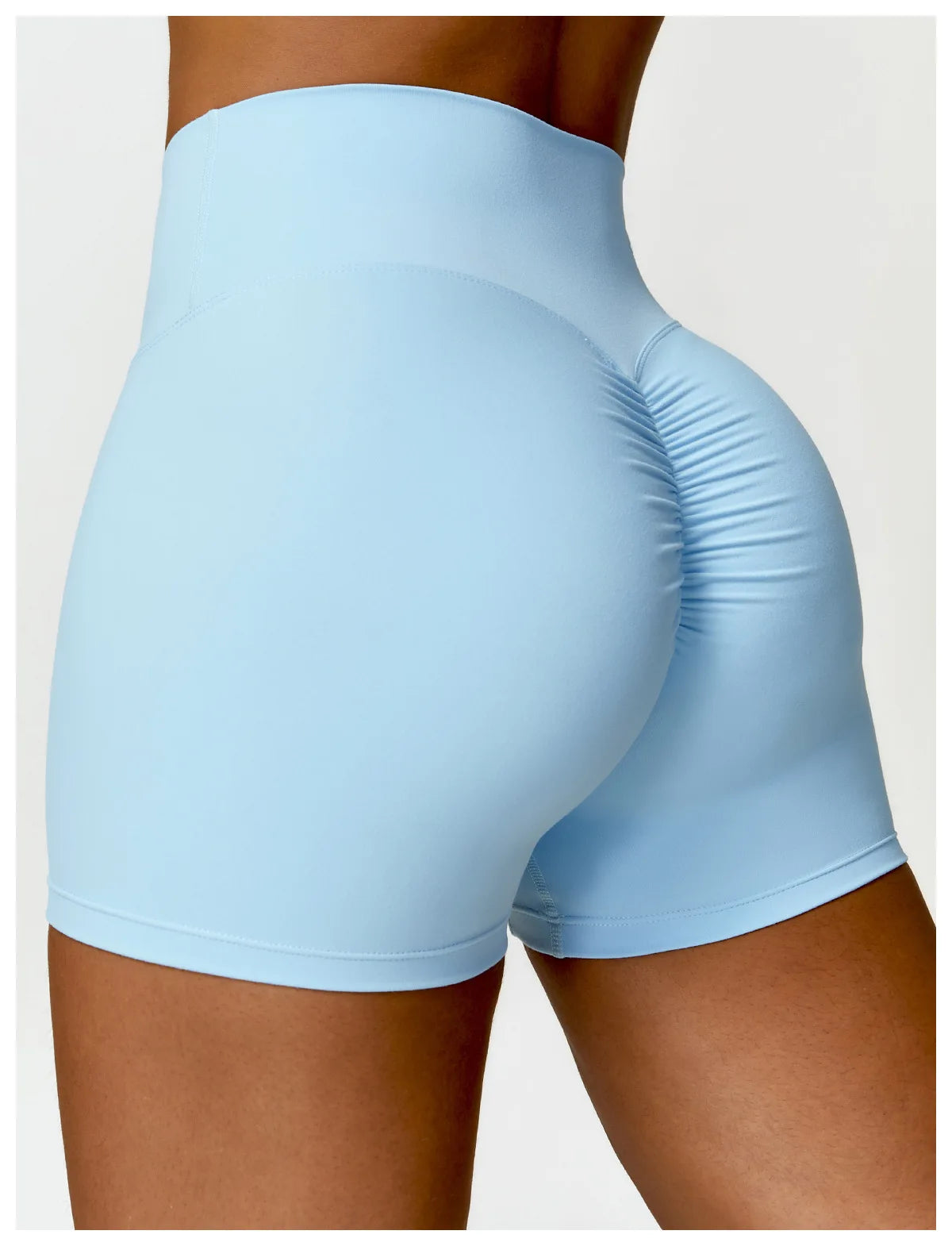 Women Sports Short Yoga Legging Shorts Squat Proof High Waist Fitness Tight Shorts Cycling Running Push Up Workout Gym Shorts